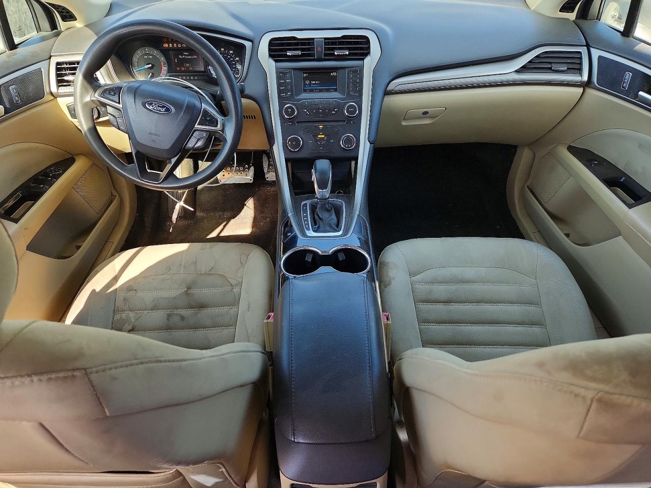 2015 Ford Fusion Se Silver vin: 3FA6P0HD3FR249467