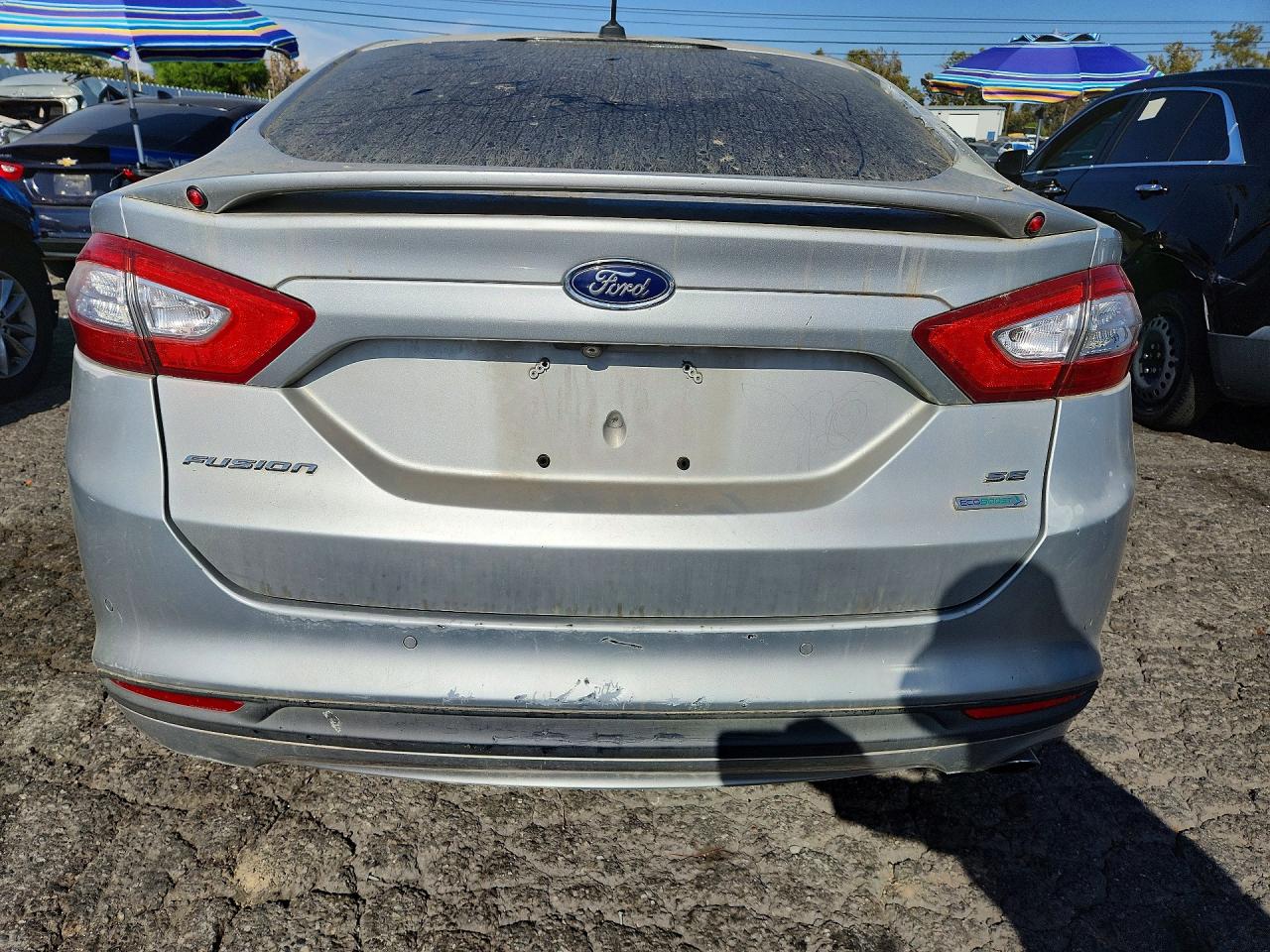2015 Ford Fusion Se Silver vin: 3FA6P0HD3FR249467