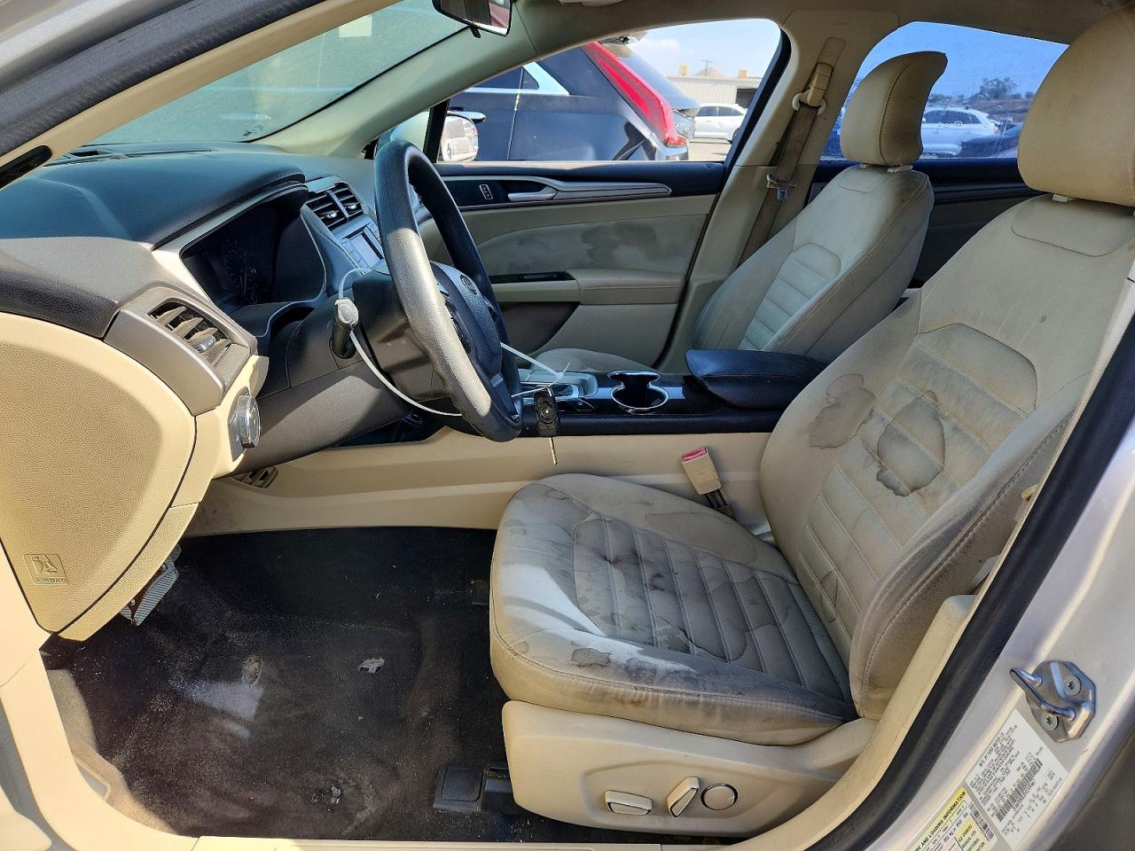 2015 Ford Fusion Se Silver vin: 3FA6P0HD3FR249467