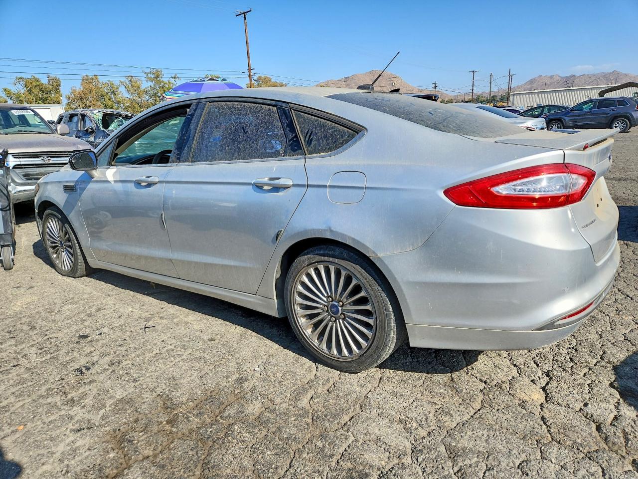 2015 Ford Fusion Se Silver vin: 3FA6P0HD3FR249467