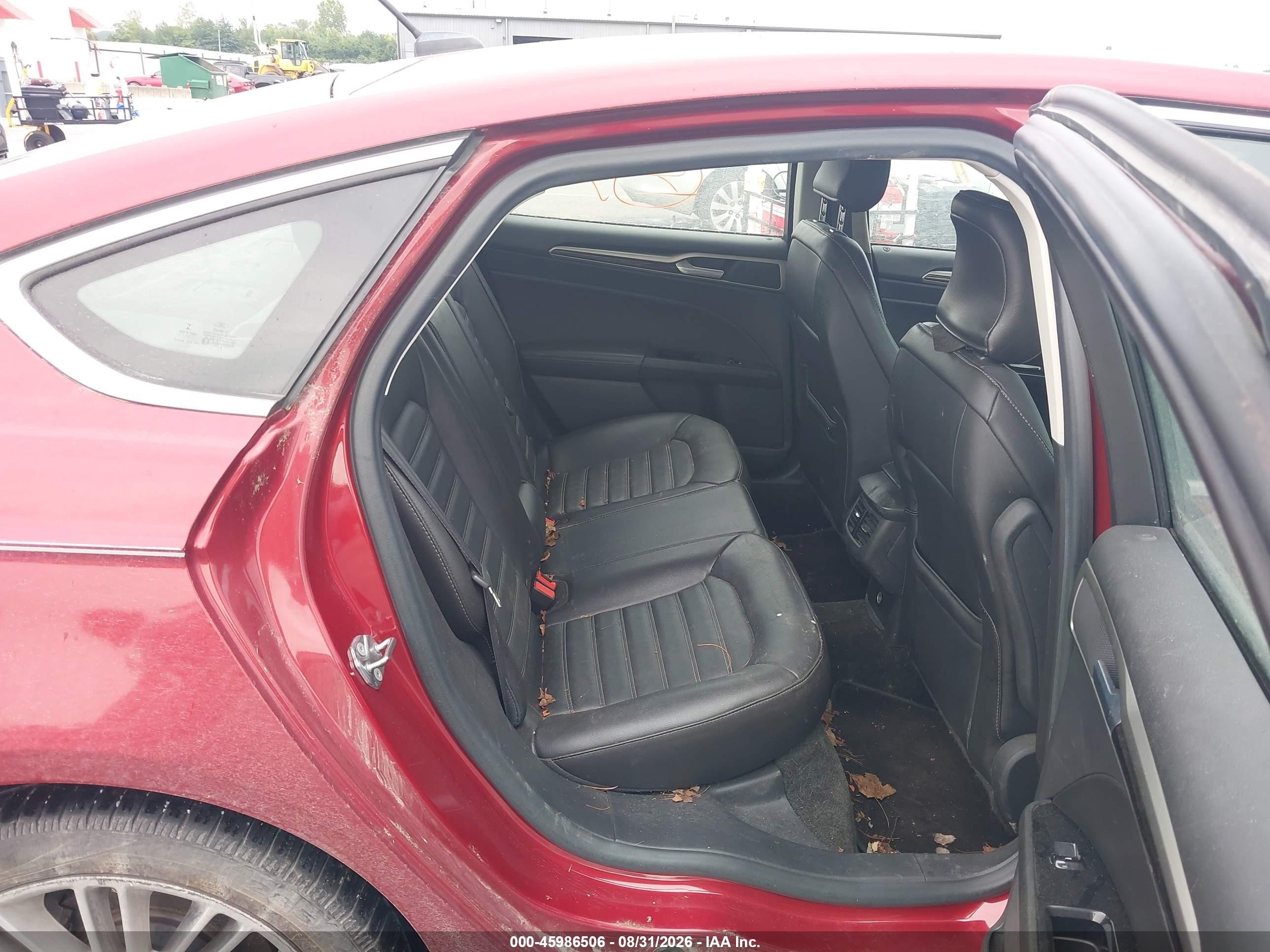 2015 Ford Fusion Se Red vin: 3FA6P0HD3FR276975