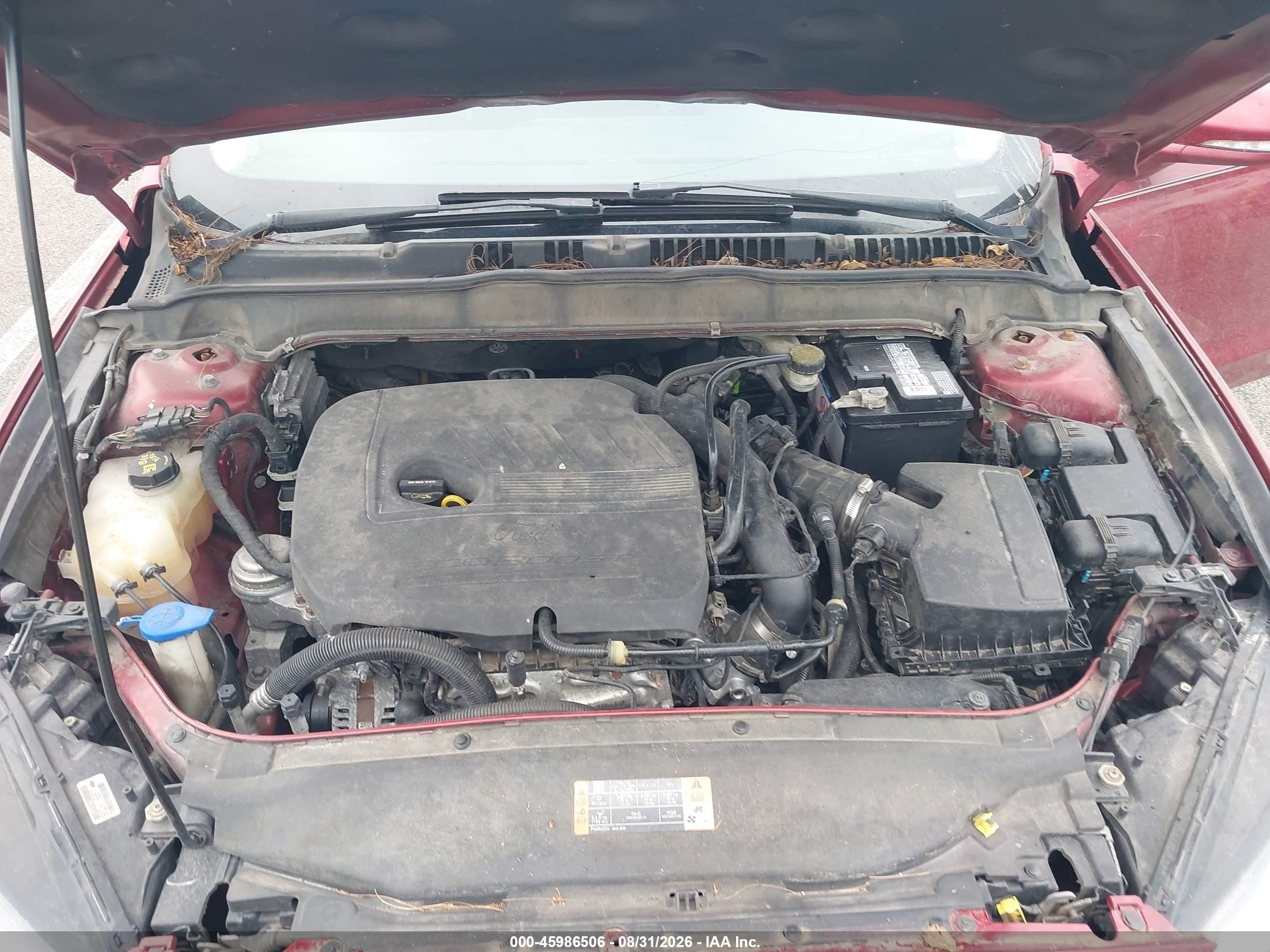 2015 Ford Fusion Se Red vin: 3FA6P0HD3FR276975