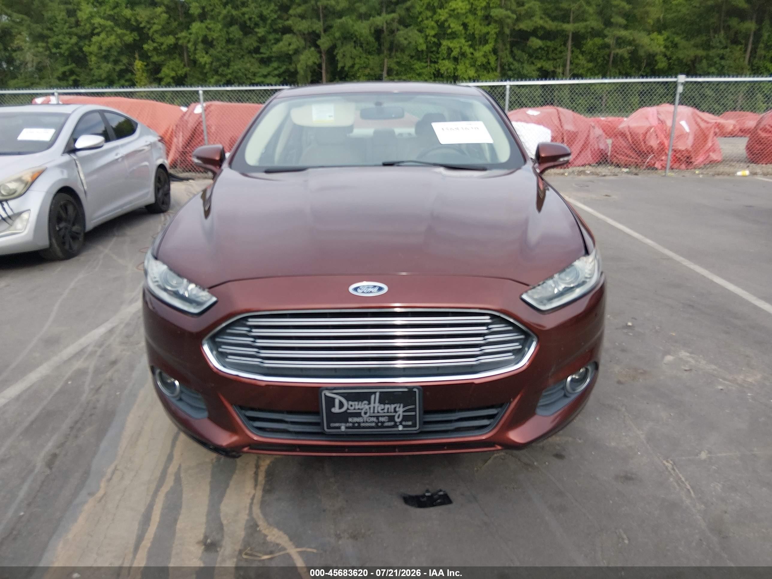 2015 Ford Fusion Se Бордовый vin: 3FA6P0HD3FR289466