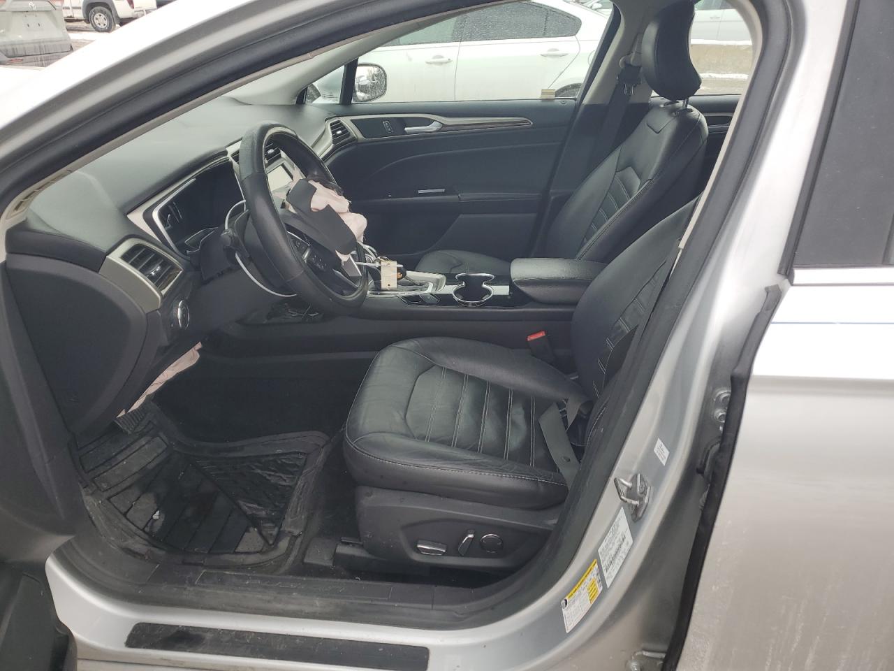 2015 Ford Fusion Se Silver vin: 3FA6P0HD3FR303575