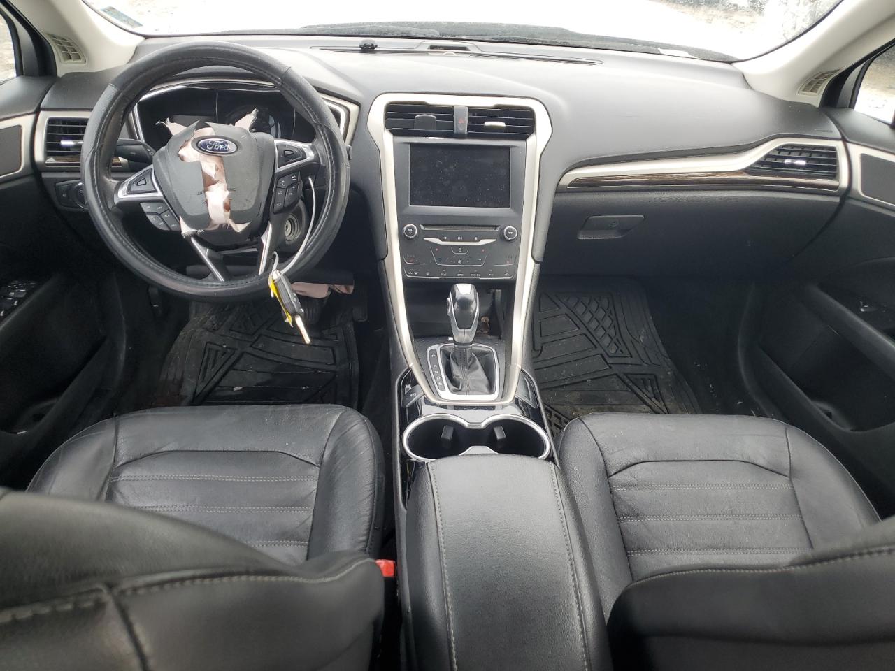 2015 Ford Fusion Se Silver vin: 3FA6P0HD3FR303575