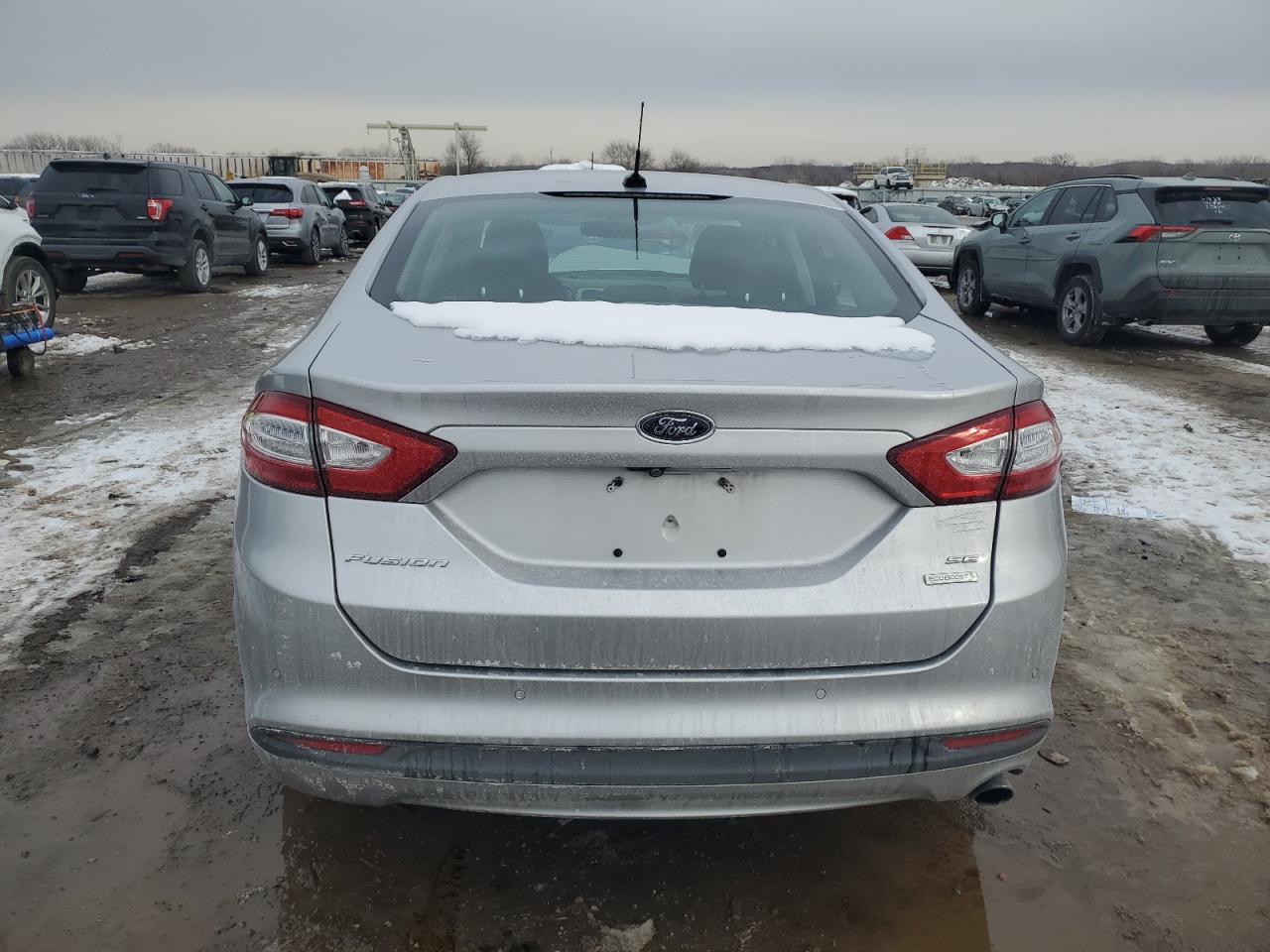2015 Ford Fusion Se Silver vin: 3FA6P0HD3FR303575