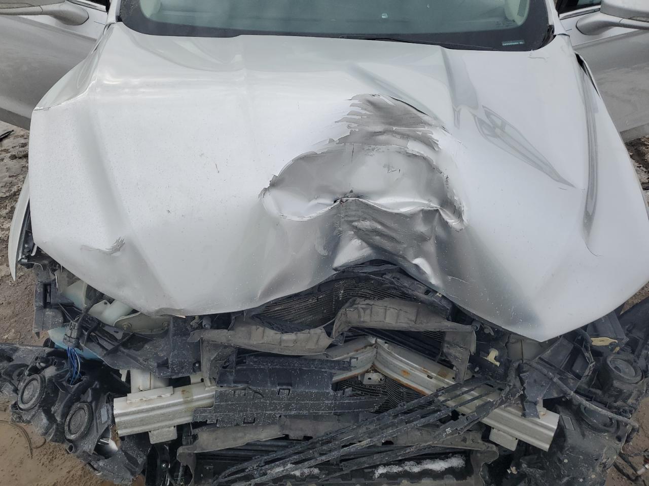 2015 Ford Fusion Se Silver vin: 3FA6P0HD3FR303575