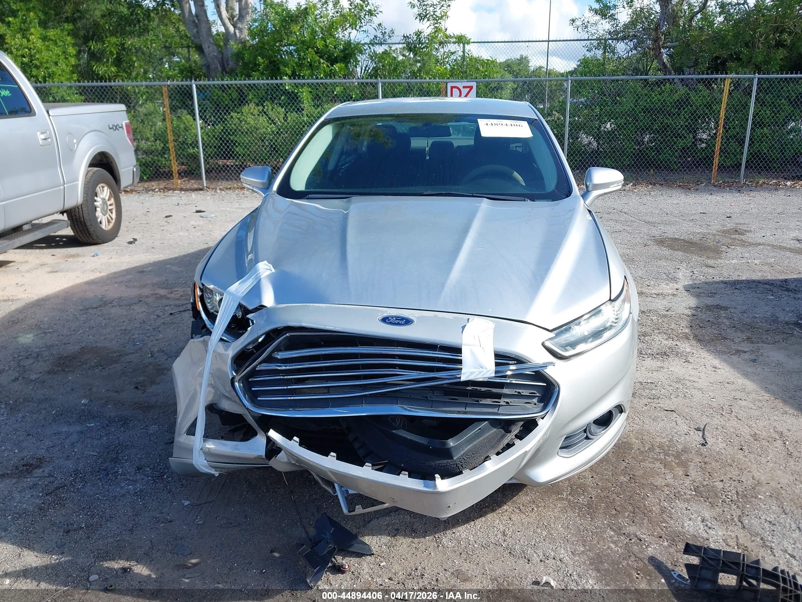 2016 Ford Fusion Se Silver vin: 3FA6P0HD3GR390864