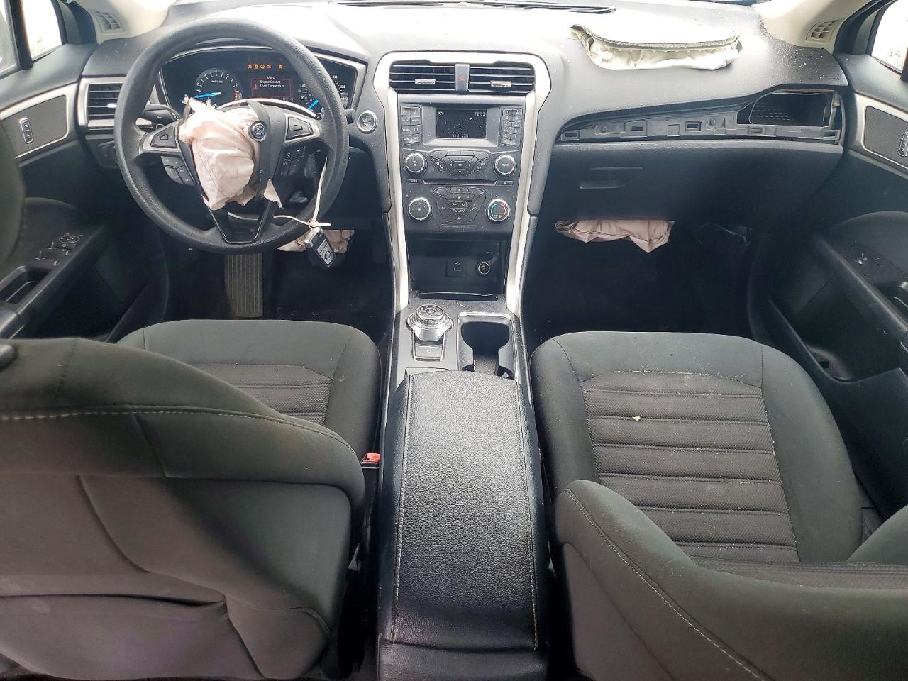 2017 Ford Fusion Se Белый vin: 3FA6P0HD3HR211014