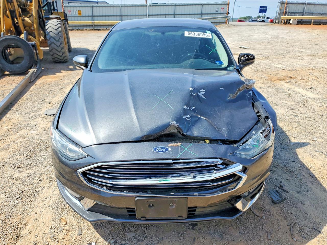2018 Ford Fusion Se Gray vin: 3FA6P0HD3JR175024