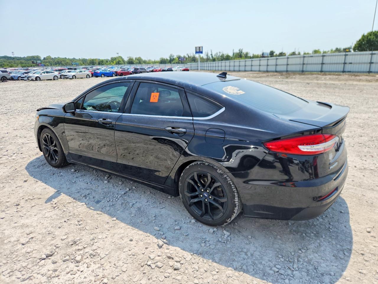 2019 Ford Fusion Se Black vin: 3FA6P0HD3KR133471