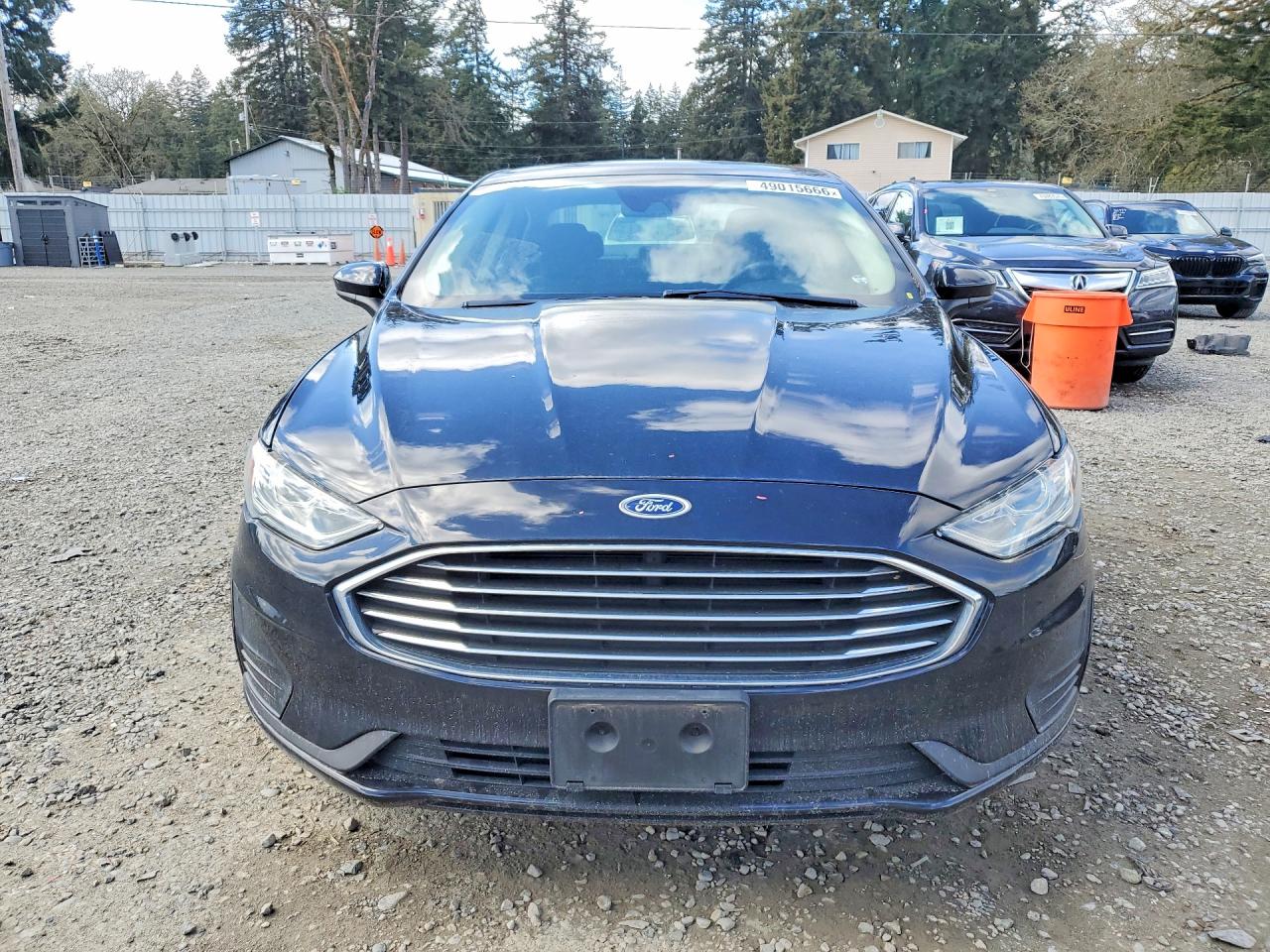 2020 Ford Fusion Se Black vin: 3FA6P0HD3LR189671
