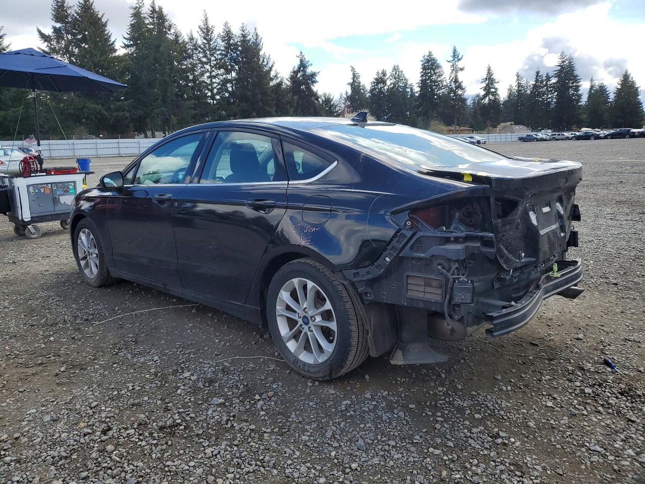 2020 Ford Fusion Se Black vin: 3FA6P0HD3LR189671