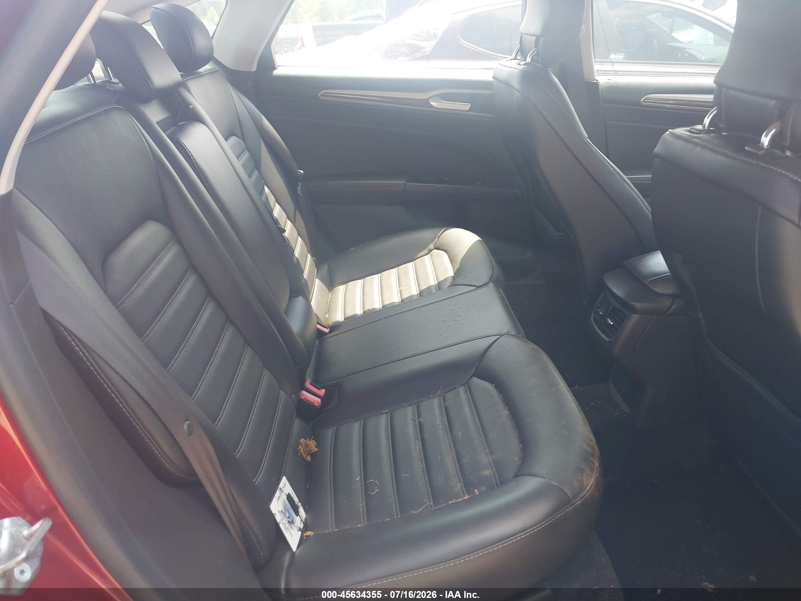 2014 Ford Fusion Se Красный vin: 3FA6P0HD4ER127506