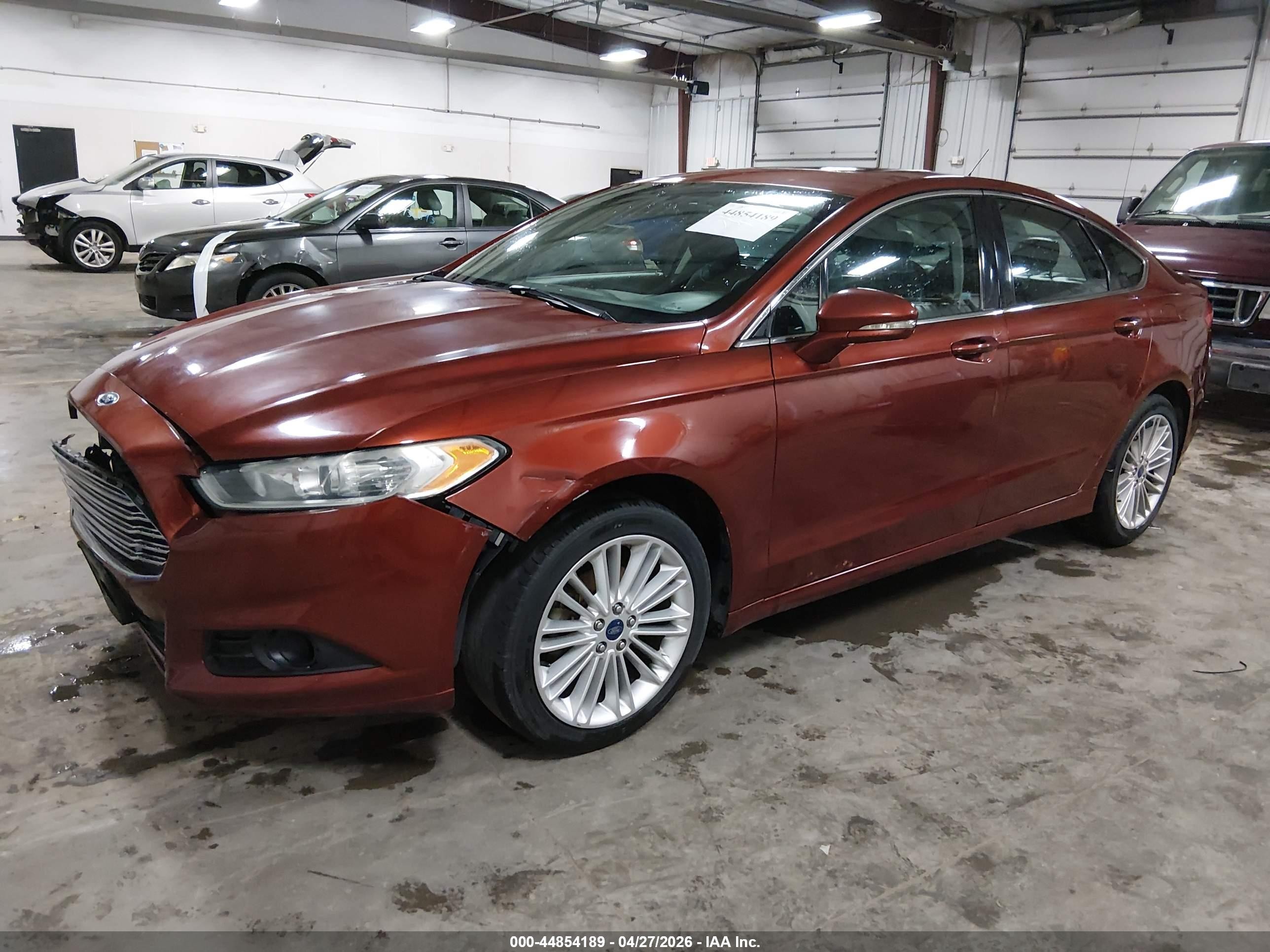 2014 Ford Fusion Se Красный vin: 3FA6P0HD4ER135394