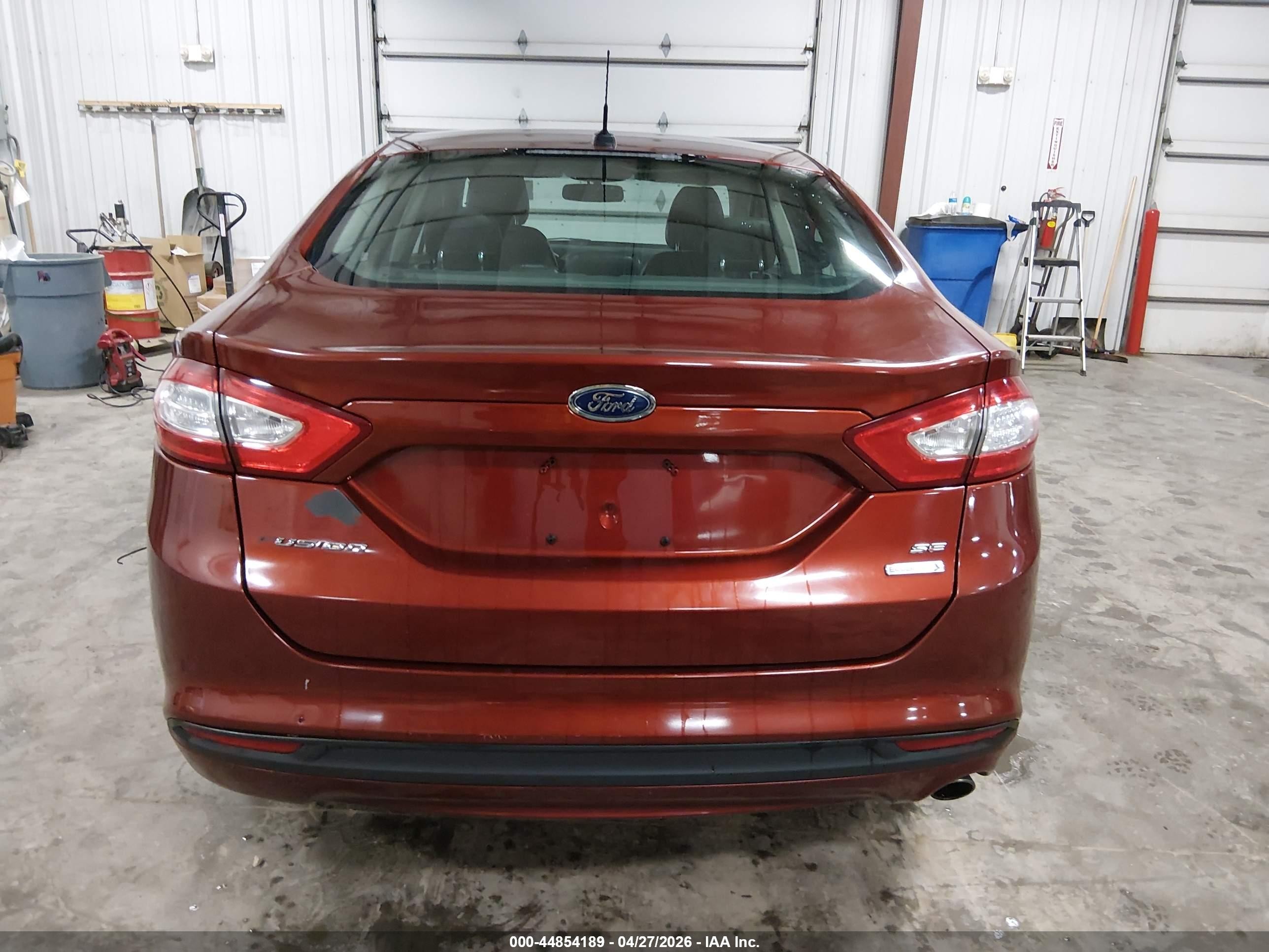 2014 Ford Fusion Se Красный vin: 3FA6P0HD4ER135394