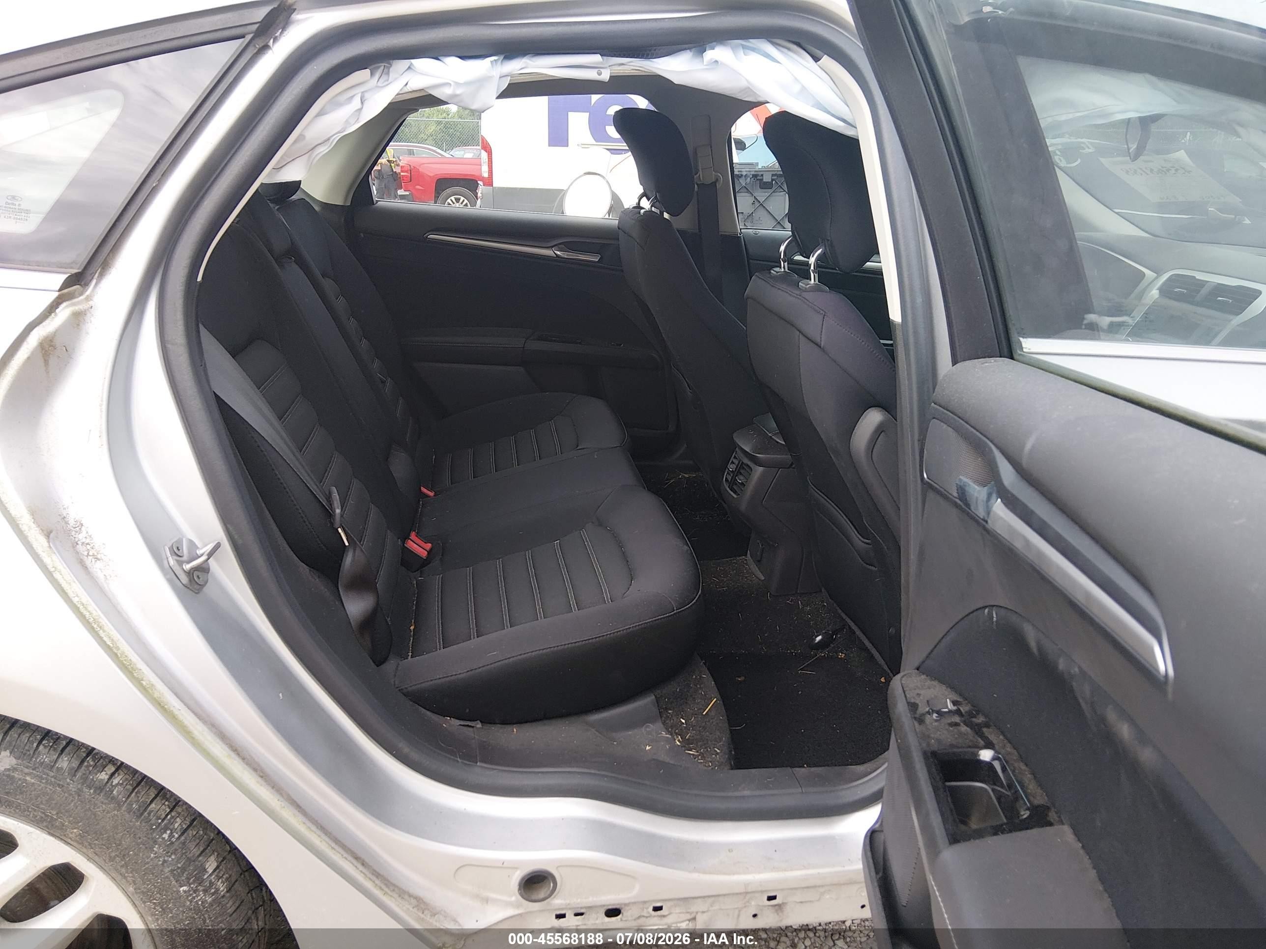 2014 Ford Fusion Se Silver vin: 3FA6P0HD4ER148162