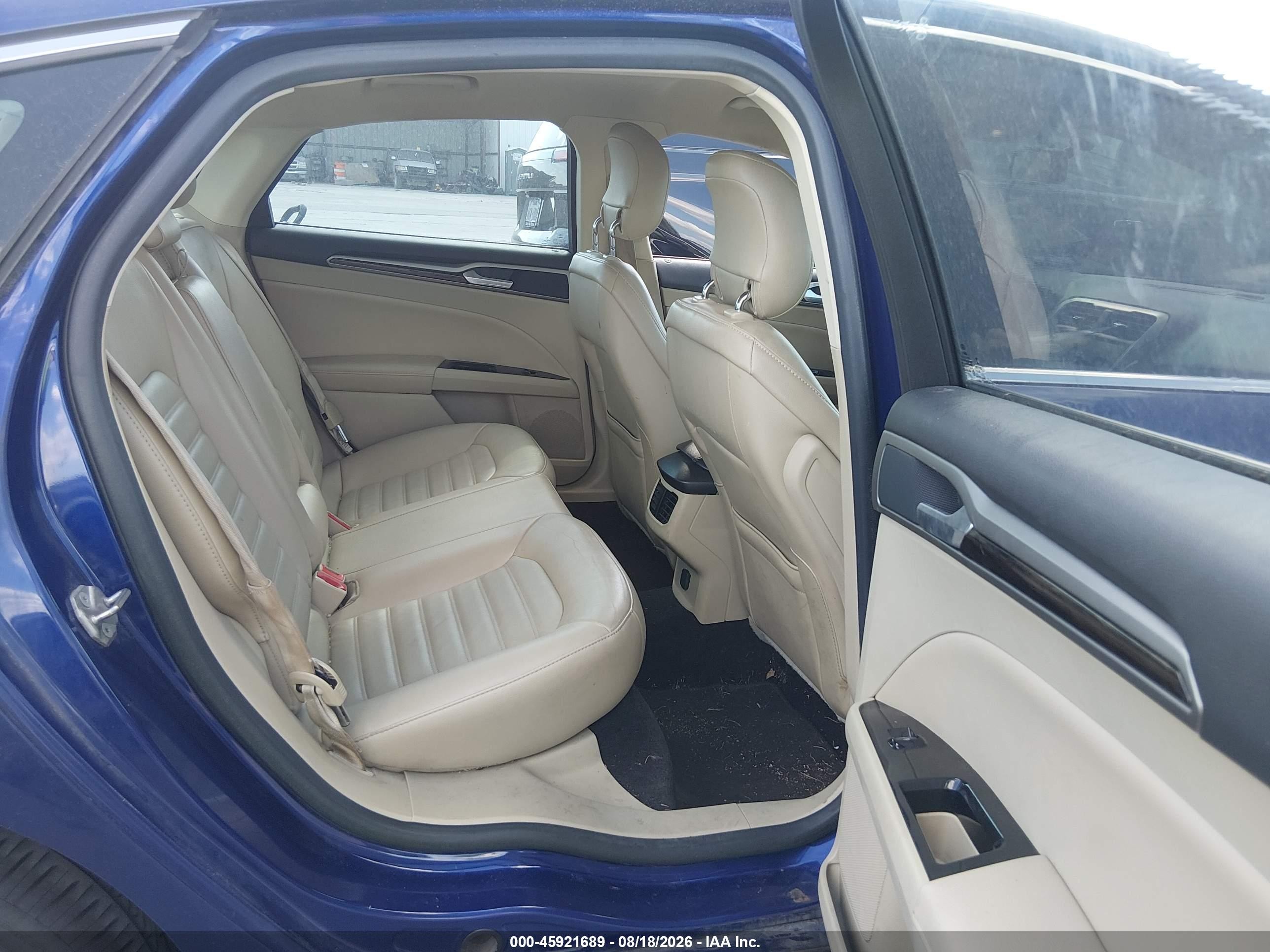 2014 Ford Fusion Se Синий vin: 3FA6P0HD4ER149148