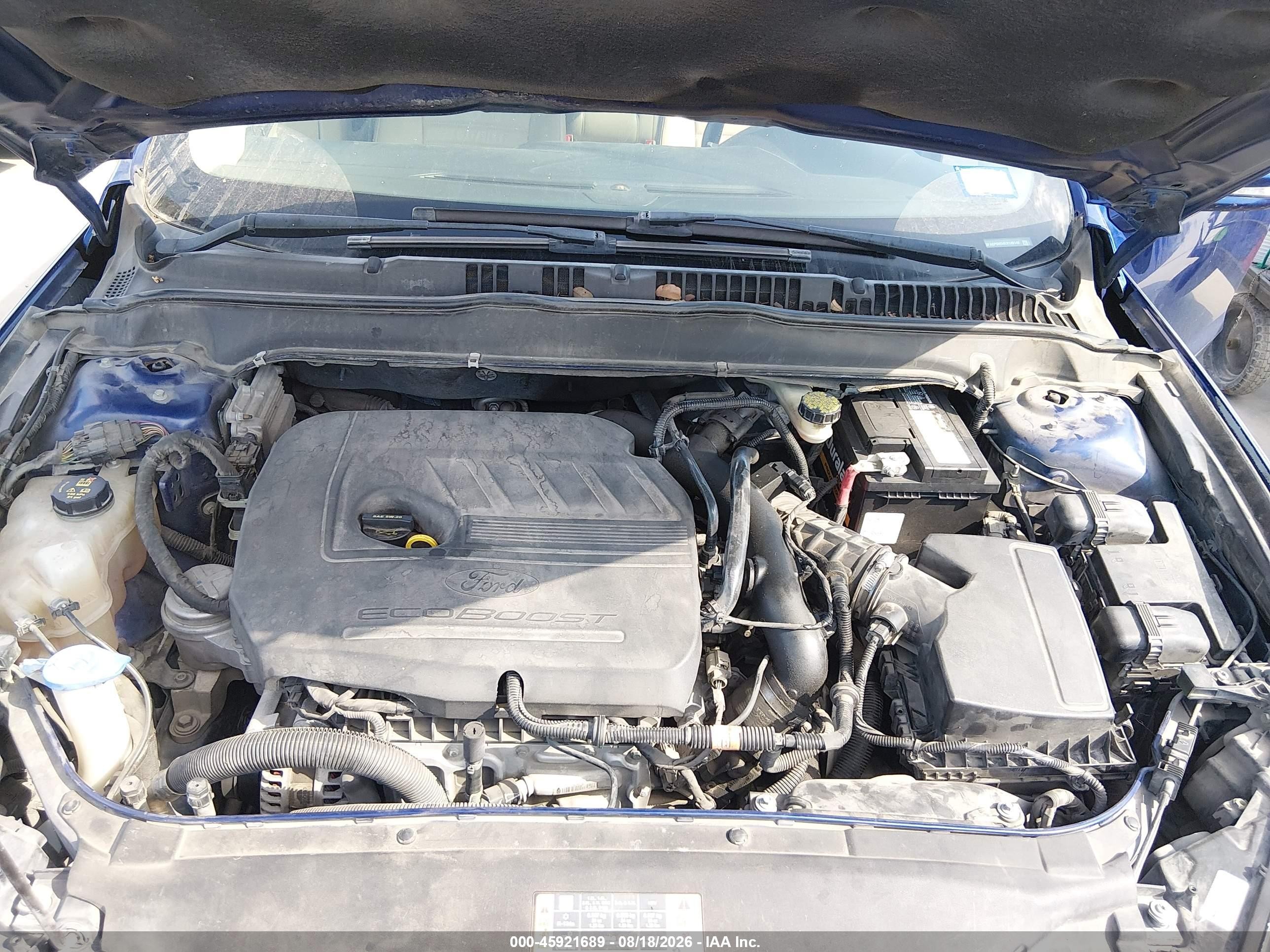 2014 Ford Fusion Se Синий vin: 3FA6P0HD4ER149148