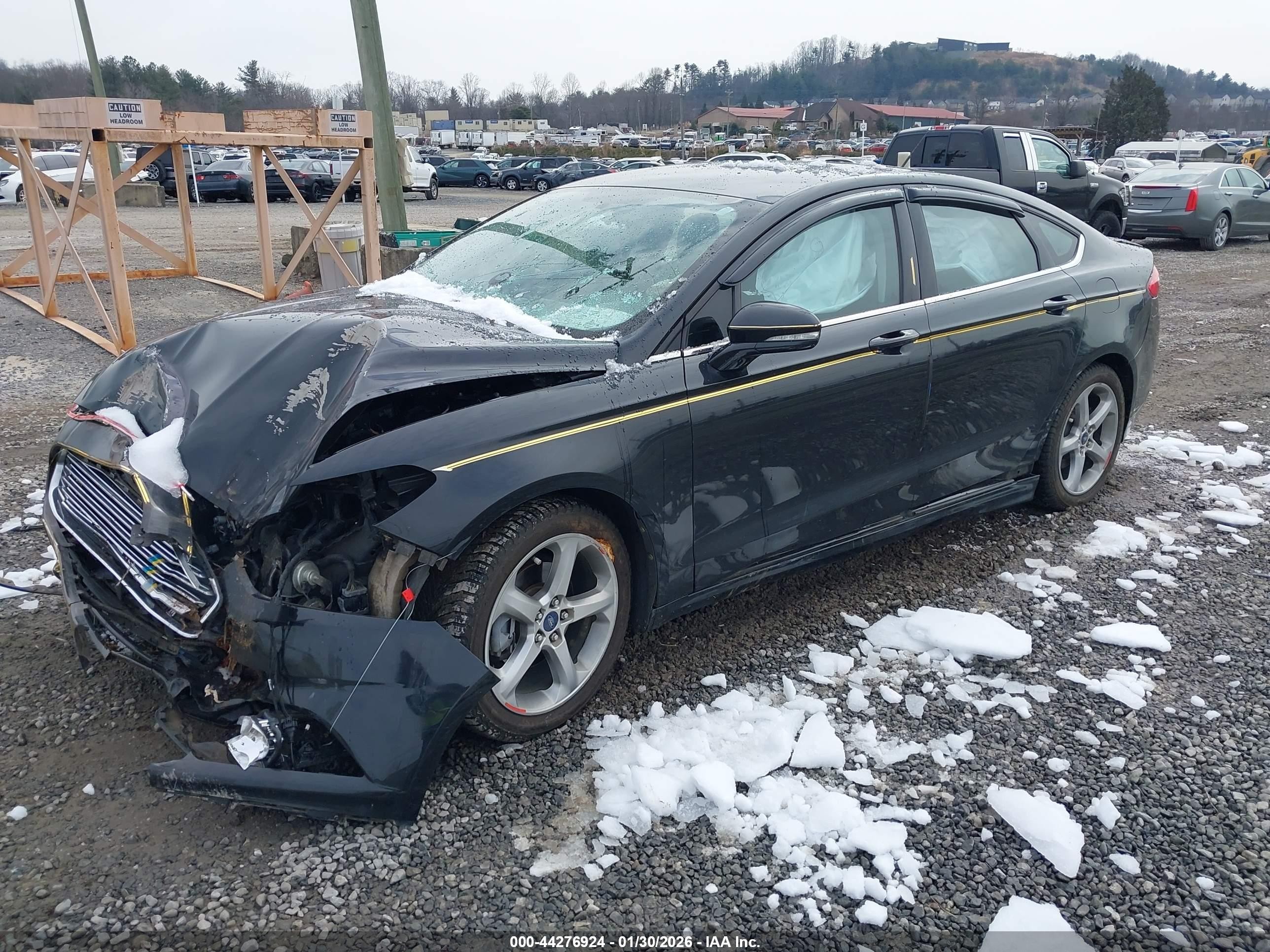 2014 Ford Fusion Se Black vin: 3FA6P0HD4ER161879