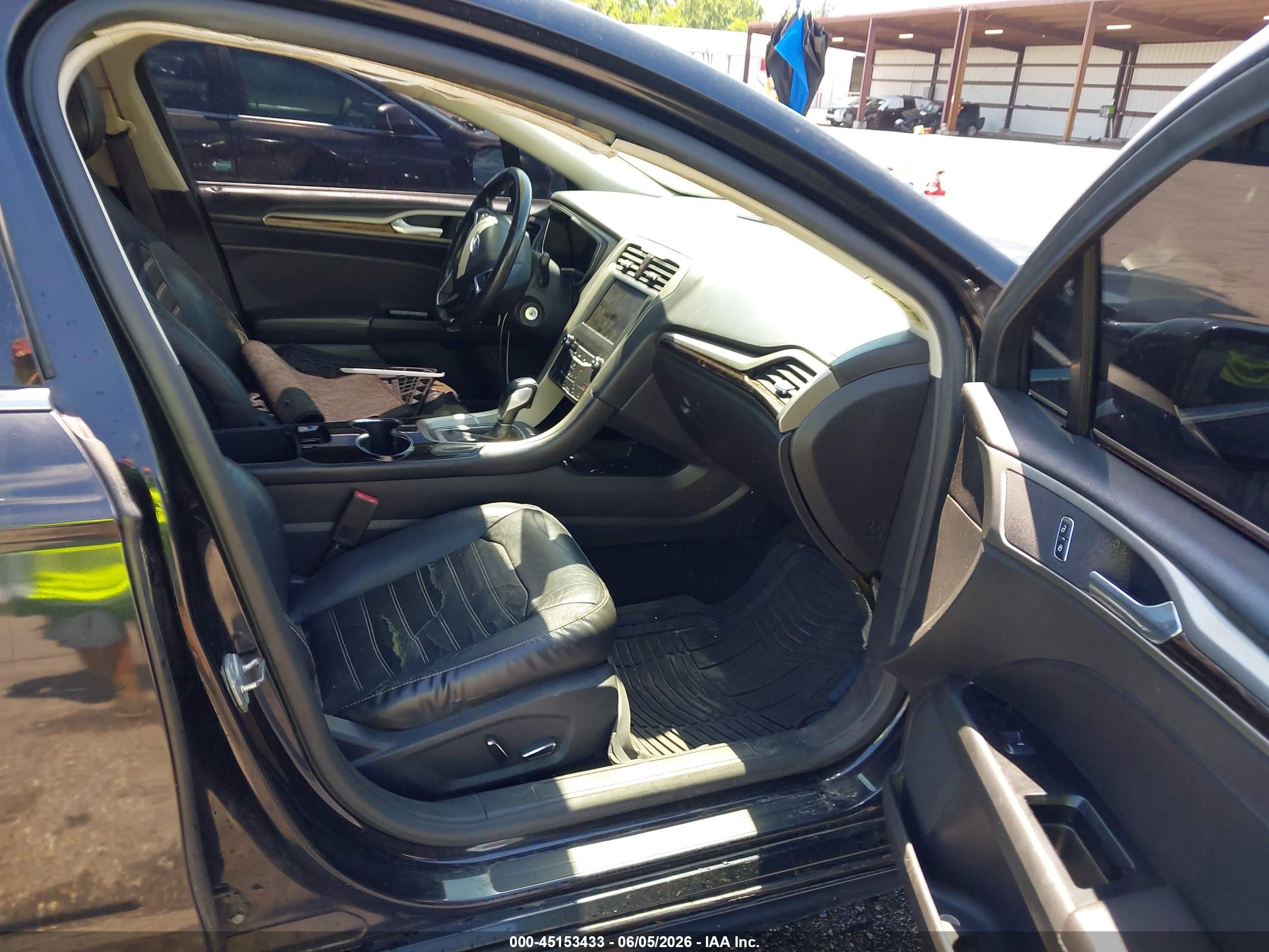 2014 Ford Fusion Se Black vin: 3FA6P0HD4ER165169