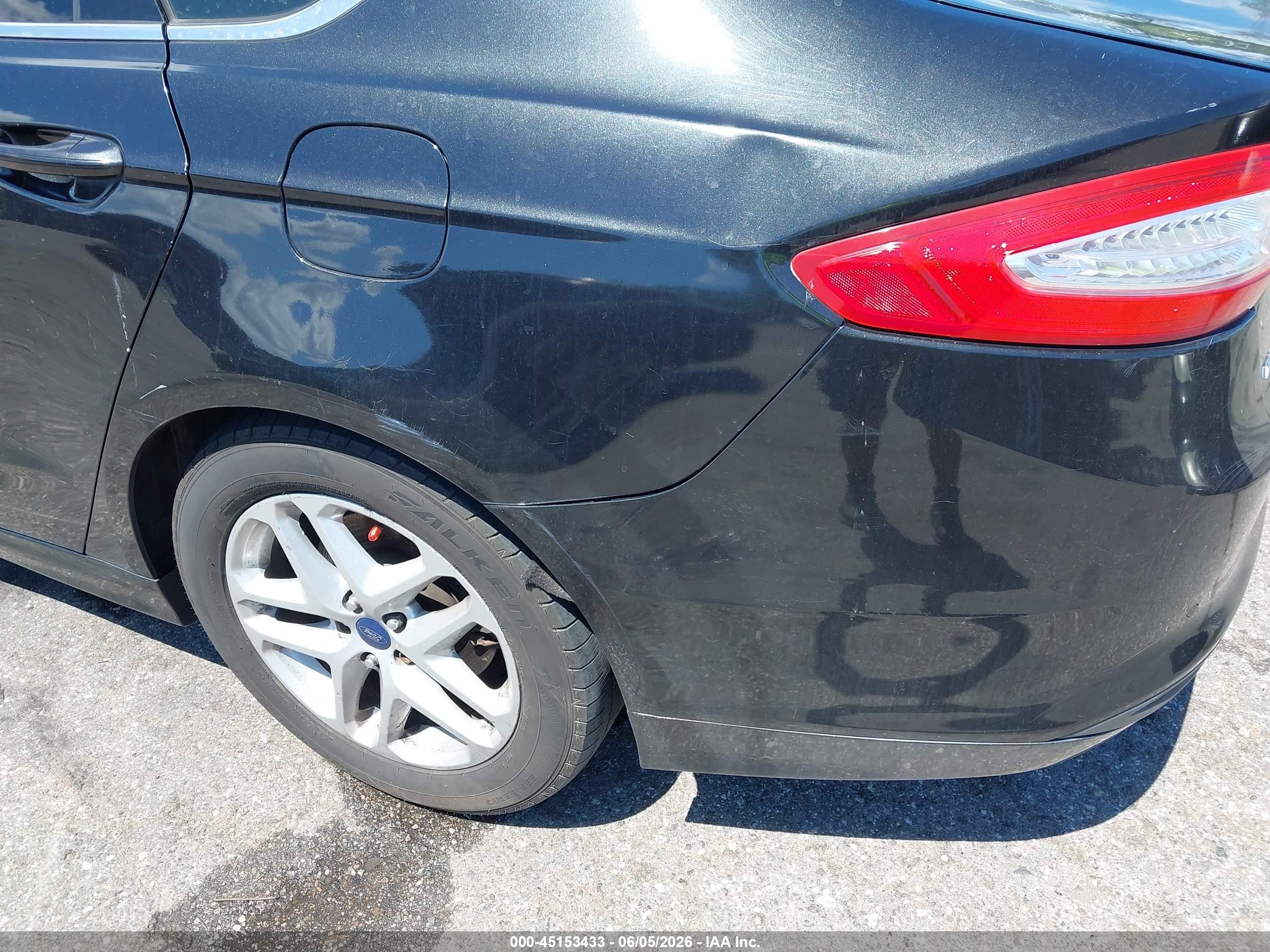2014 Ford Fusion Se Black vin: 3FA6P0HD4ER165169