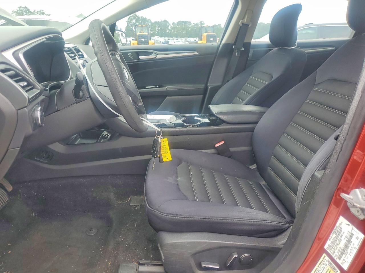 2014 Ford Fusion Se Burgundy vin: 3FA6P0HD4ER168203