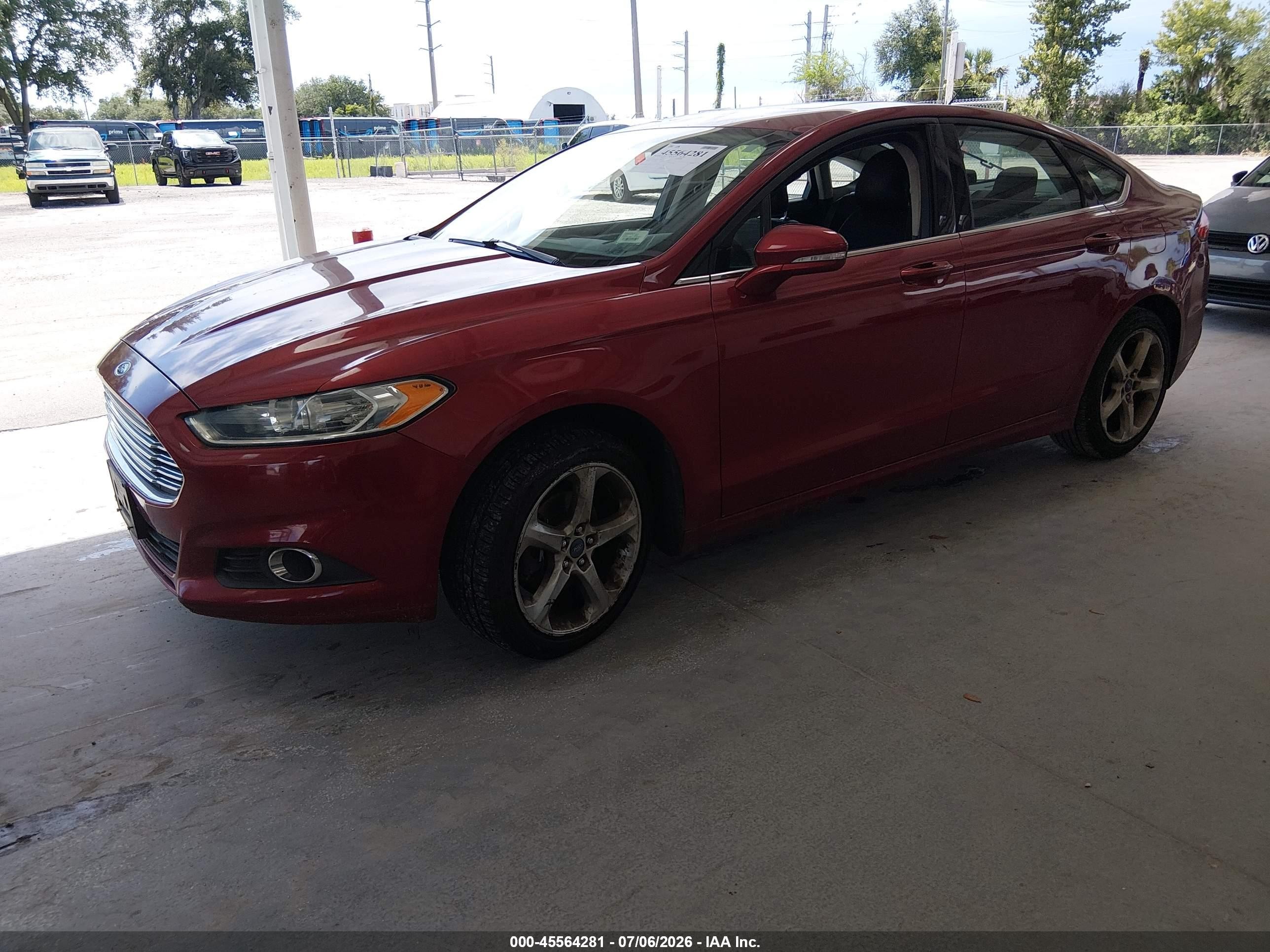 2014 Ford Fusion Se Бордовый vin: 3FA6P0HD4ER183378