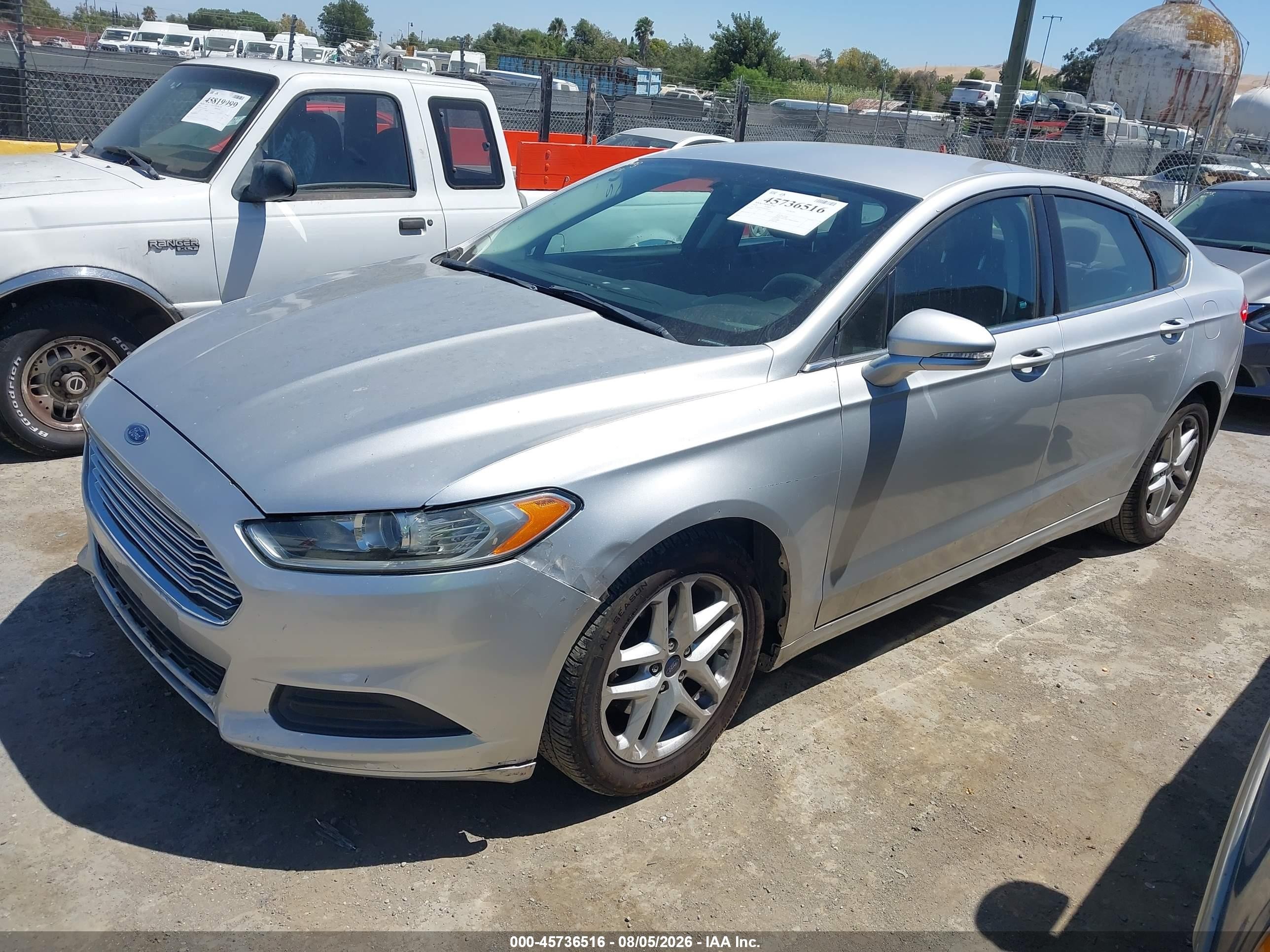 2014 Ford Fusion Se Silver vin: 3FA6P0HD4ER194543