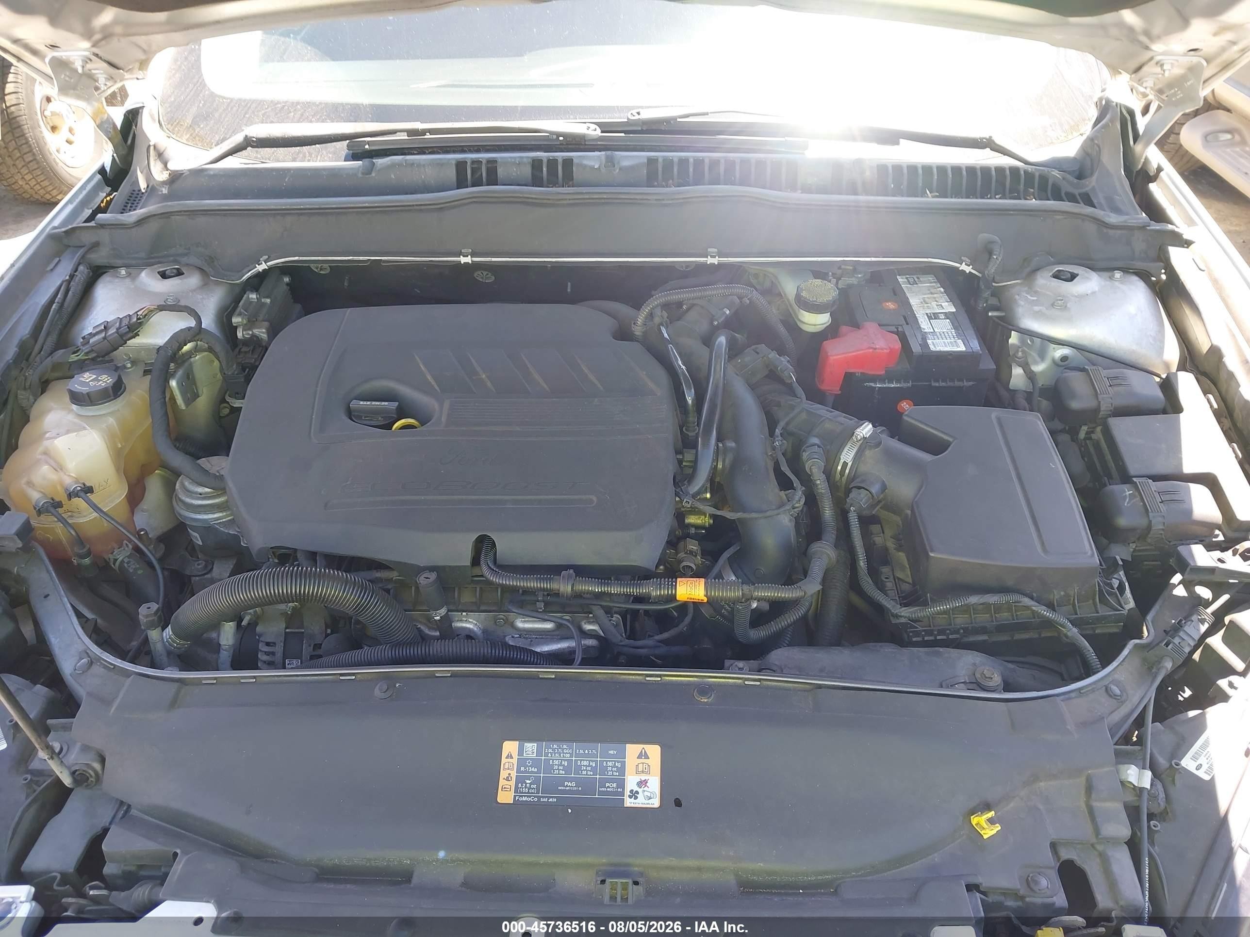 2014 Ford Fusion Se Silver vin: 3FA6P0HD4ER194543