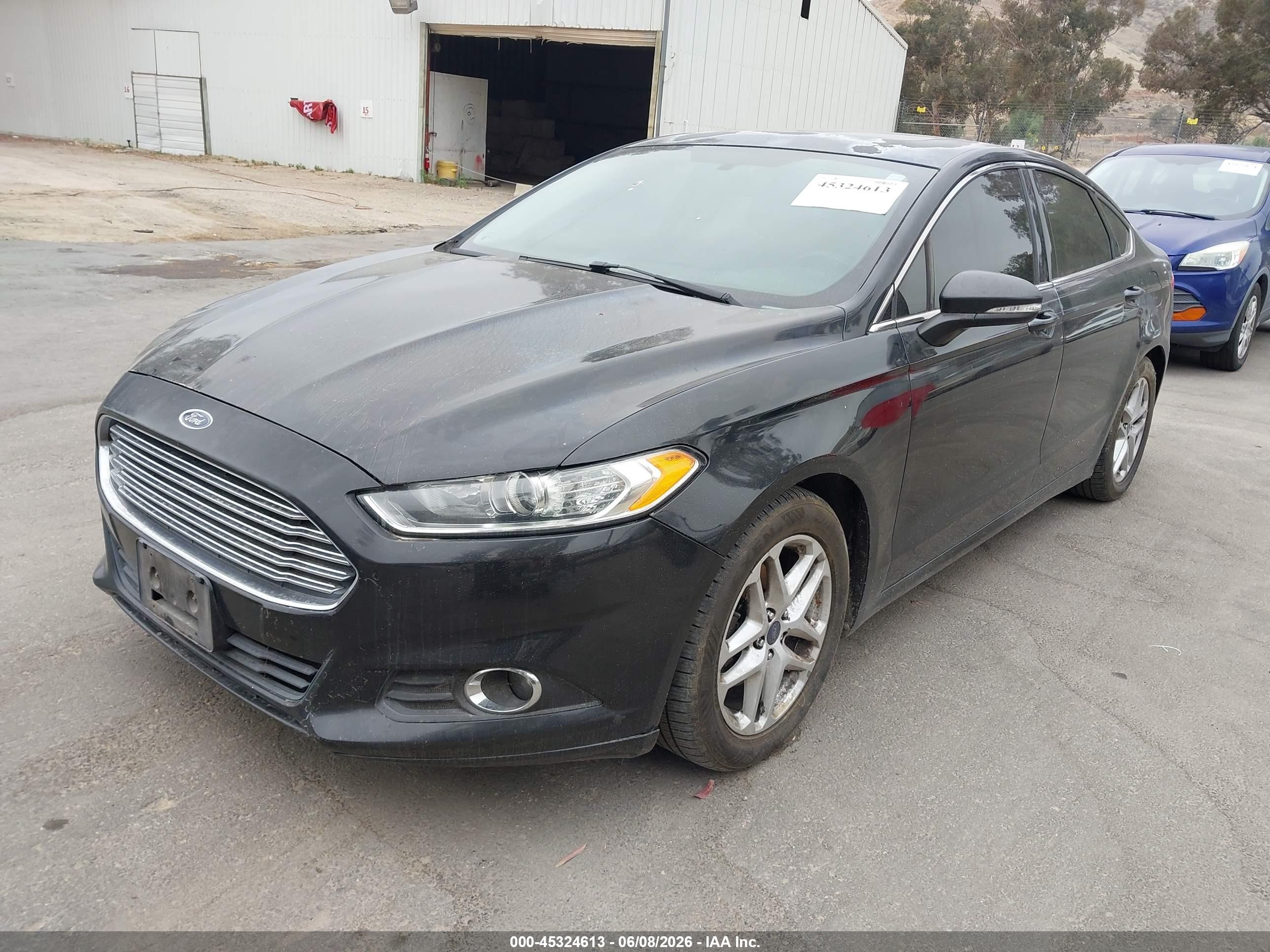 2014 Ford Fusion Se Black vin: 3FA6P0HD4ER258807