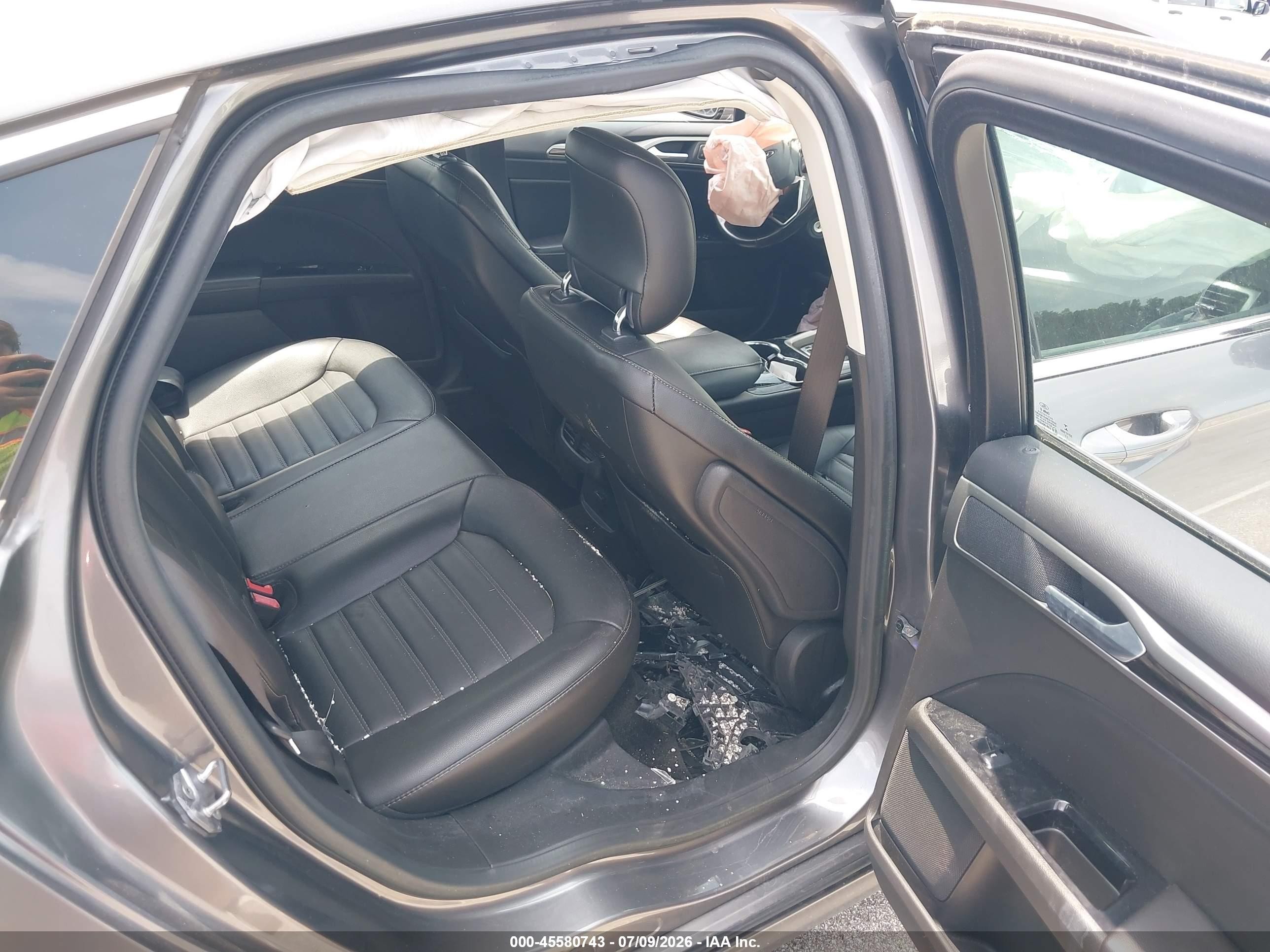 2014 Ford Fusion Se Gray vin: 3FA6P0HD4ER286123