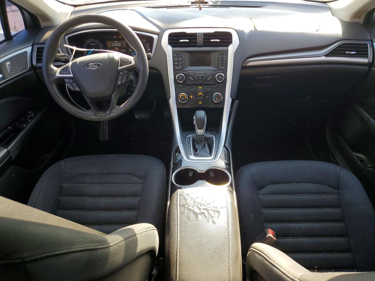 2014 Ford Fusion Se White vin: 3FA6P0HD4ER303793