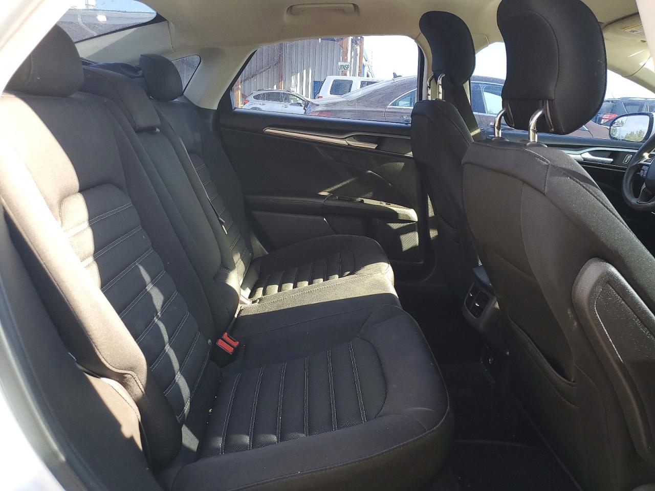 2014 Ford Fusion Se White vin: 3FA6P0HD4ER303793