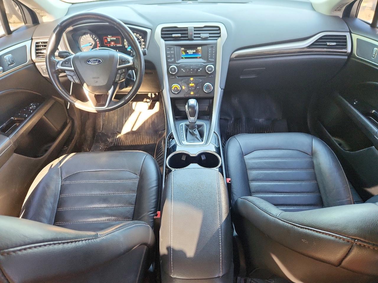 2014 Ford Fusion Se White vin: 3FA6P0HD4ER321436