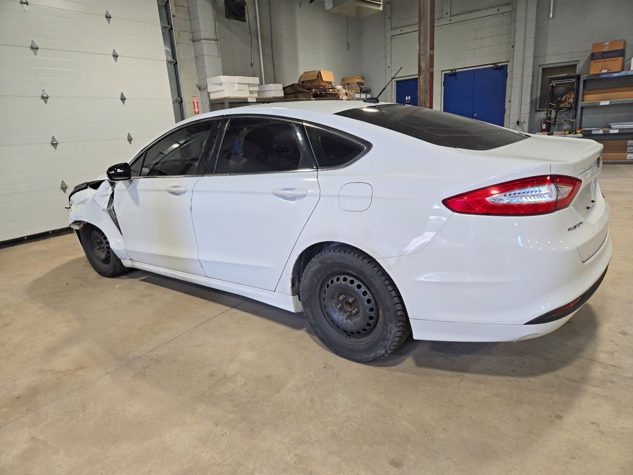 2014 Ford Fusion Se White vin: 3FA6P0HD4ER321436