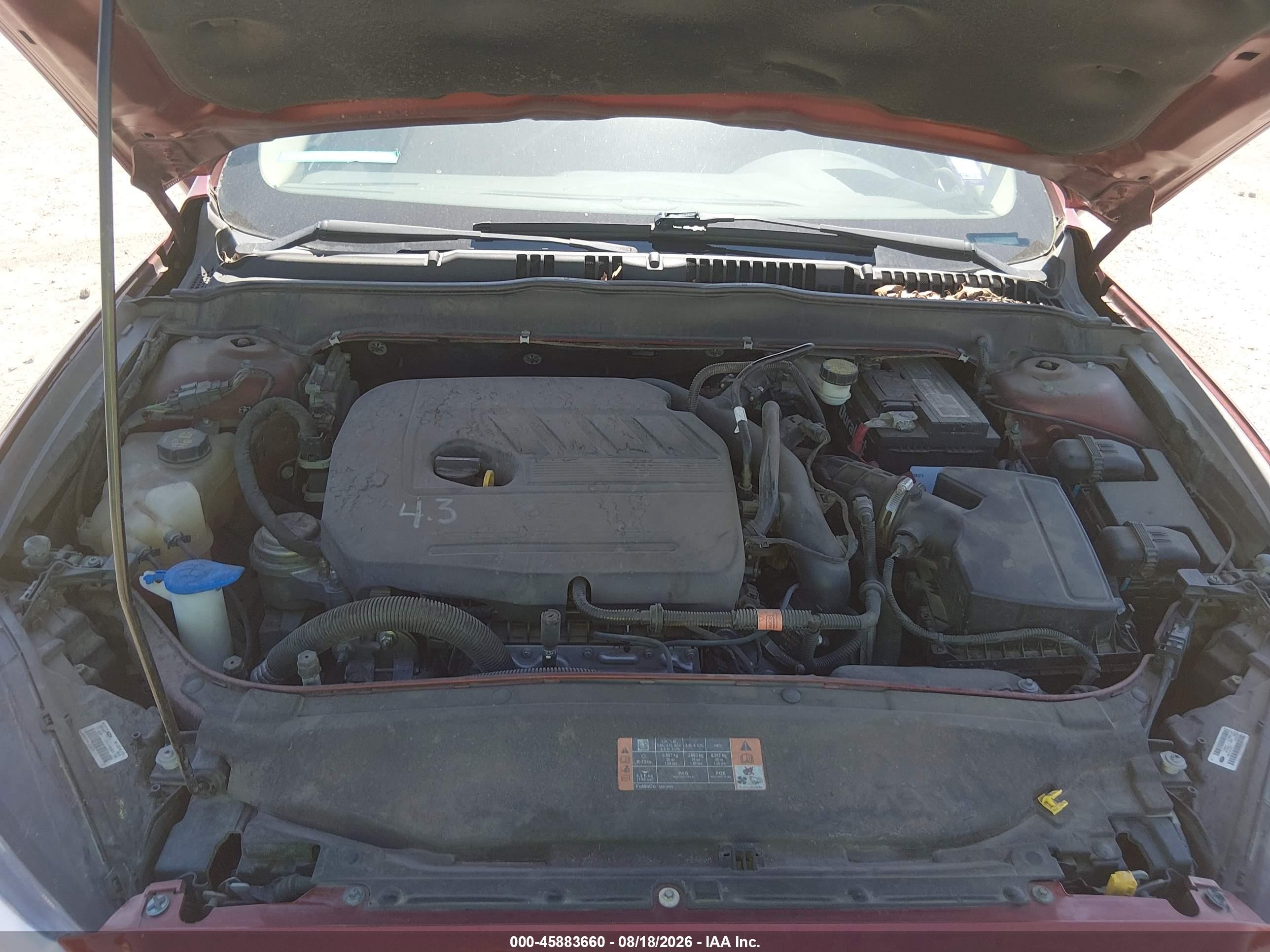 2014 Ford Fusion Se Red vin: 3FA6P0HD4ER365565
