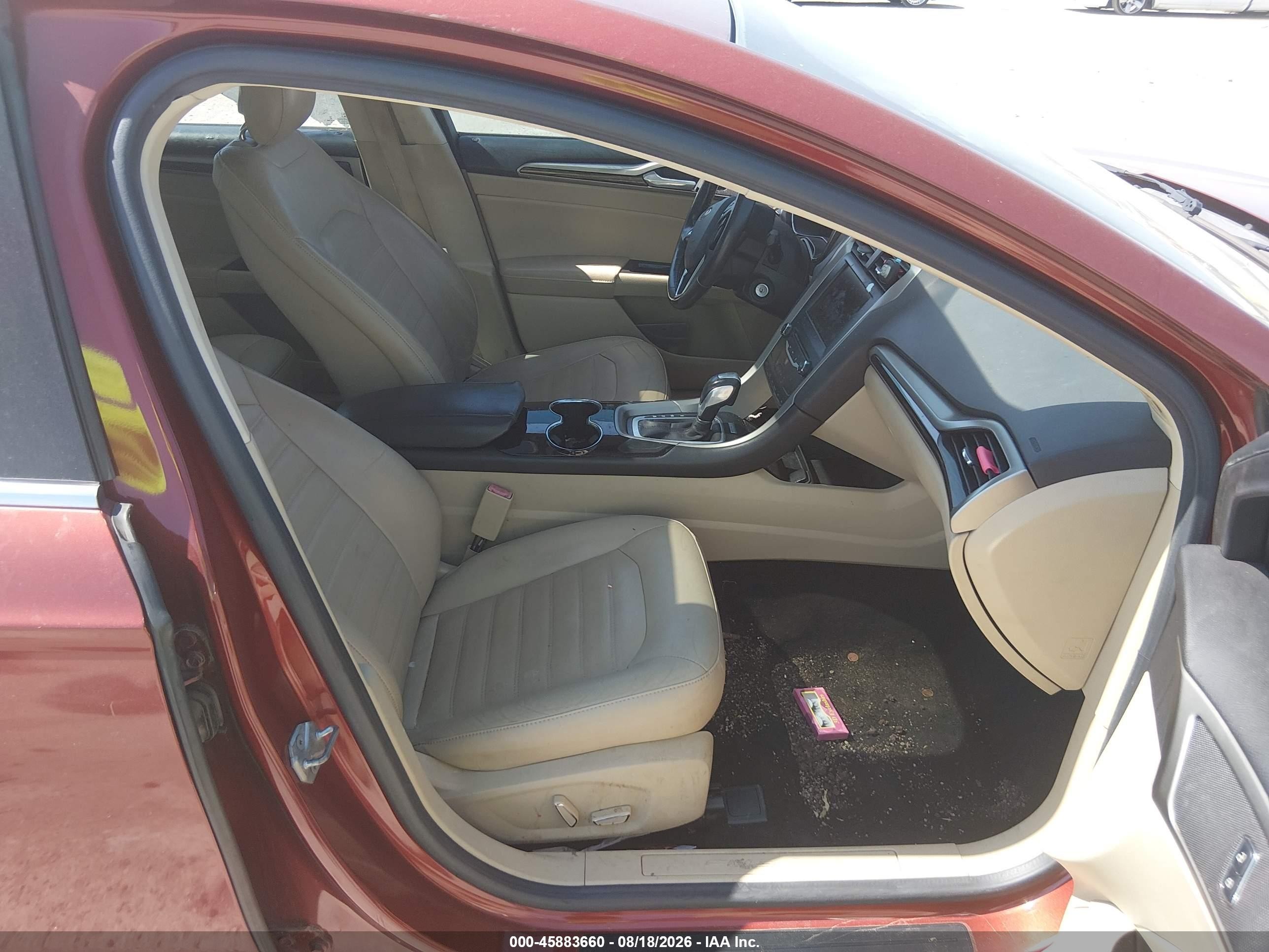 2014 Ford Fusion Se Red vin: 3FA6P0HD4ER365565