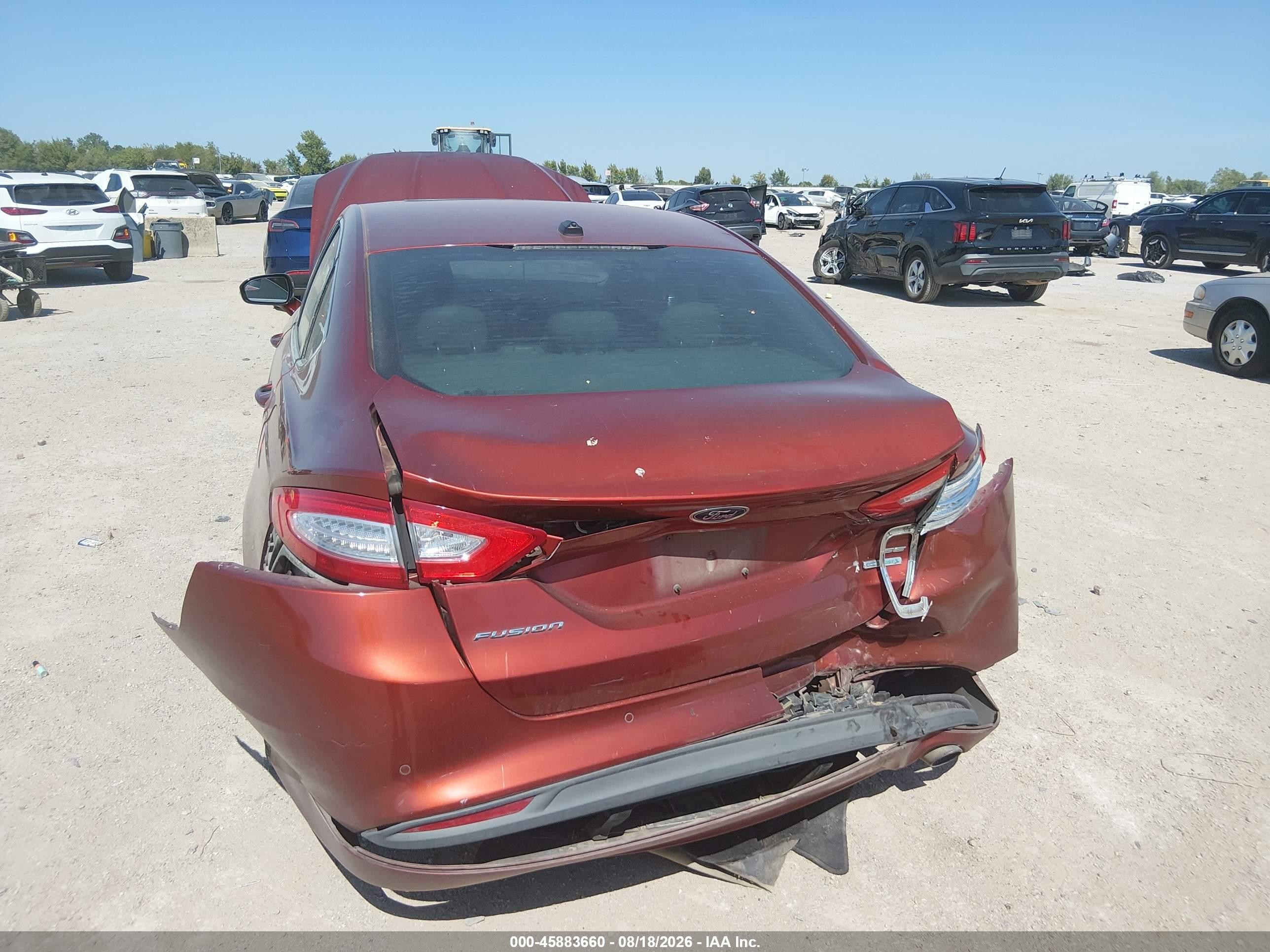 2014 Ford Fusion Se Red vin: 3FA6P0HD4ER365565
