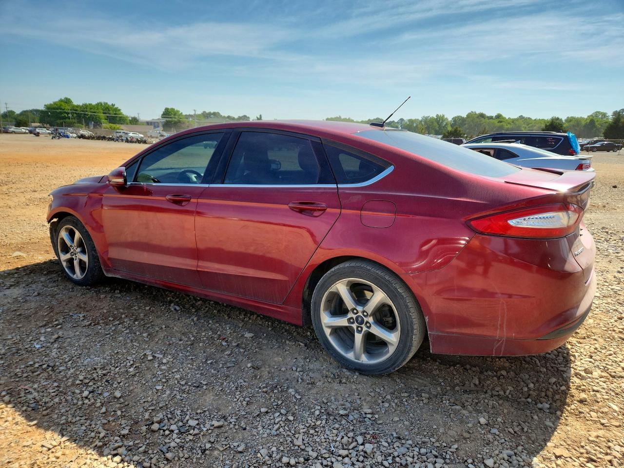 2015 Ford Fusion Se Red vin: 3FA6P0HD4FR231267