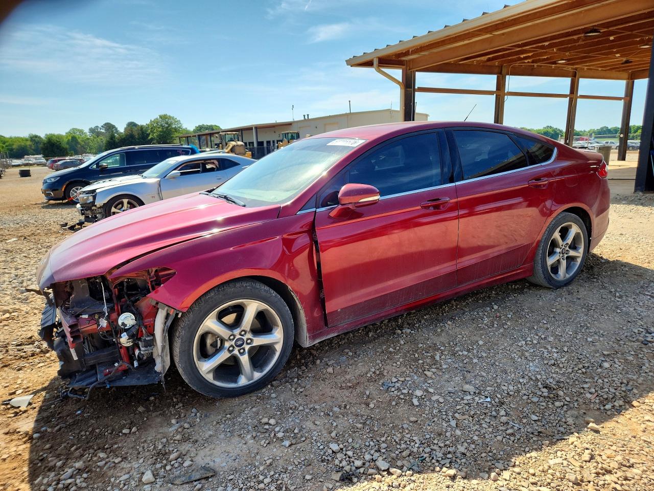 2015 Ford Fusion Se Red vin: 3FA6P0HD4FR231267