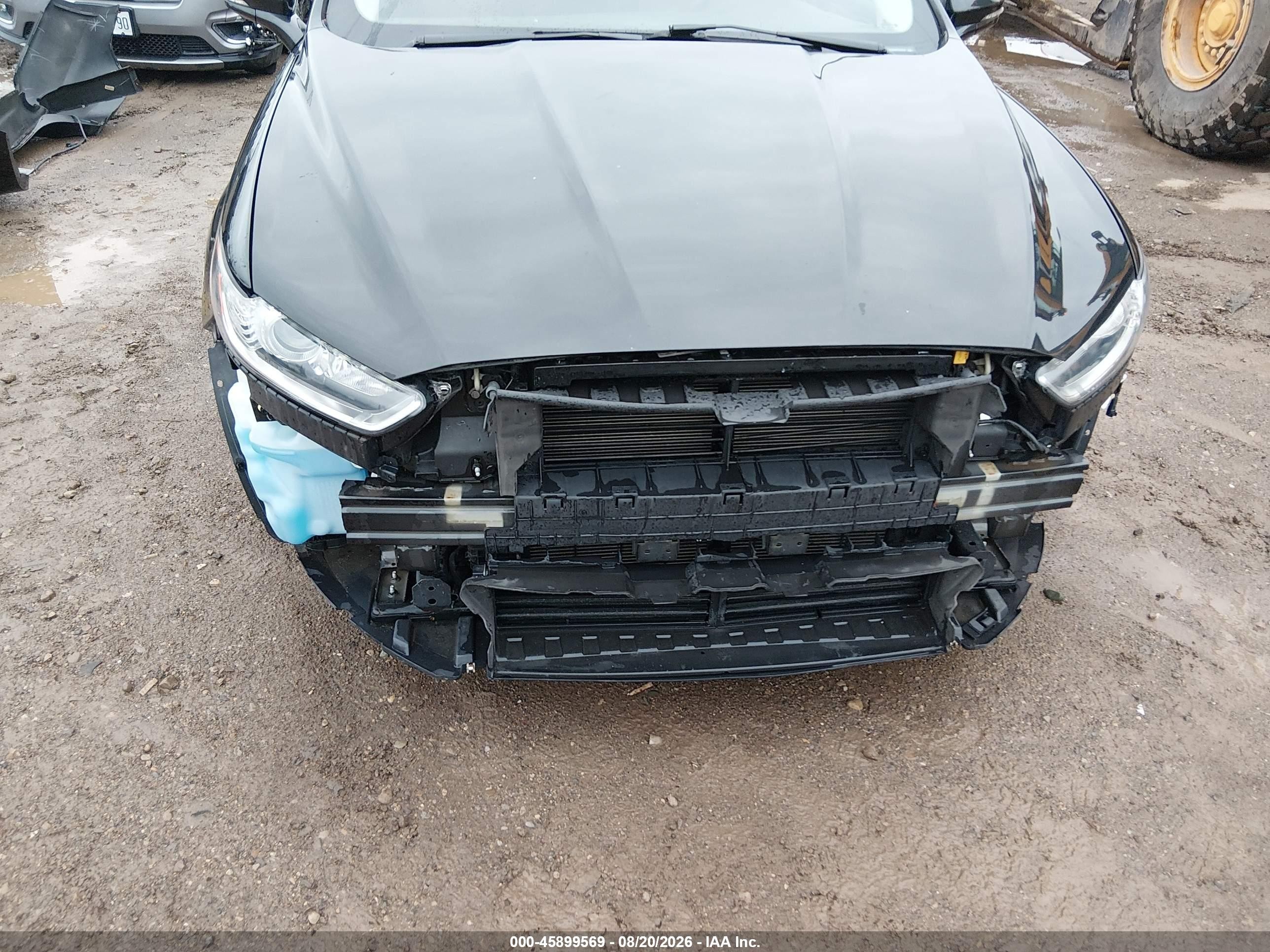 2015 Ford Fusion Se Black vin: 3FA6P0HD4FR232290