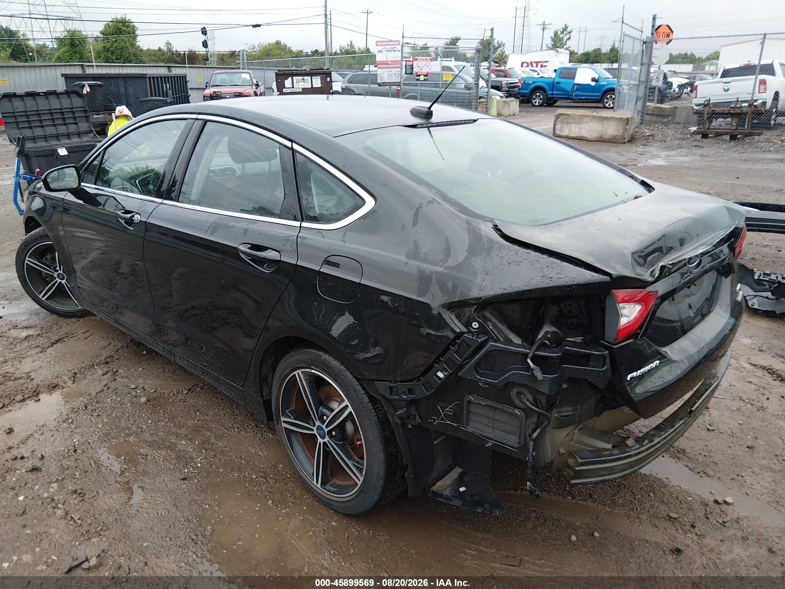 2015 Ford Fusion Se Black vin: 3FA6P0HD4FR232290