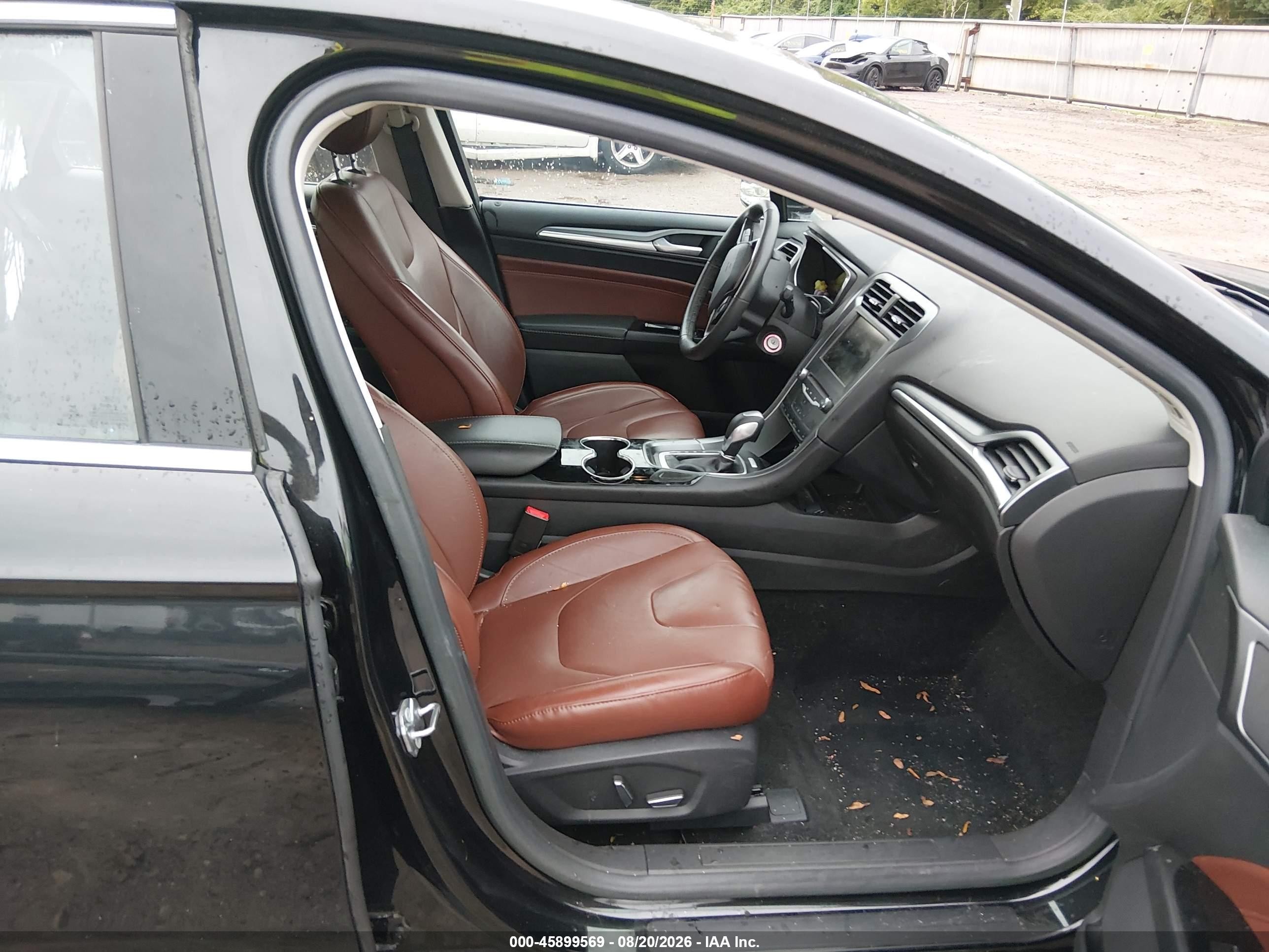 2015 Ford Fusion Se Black vin: 3FA6P0HD4FR232290