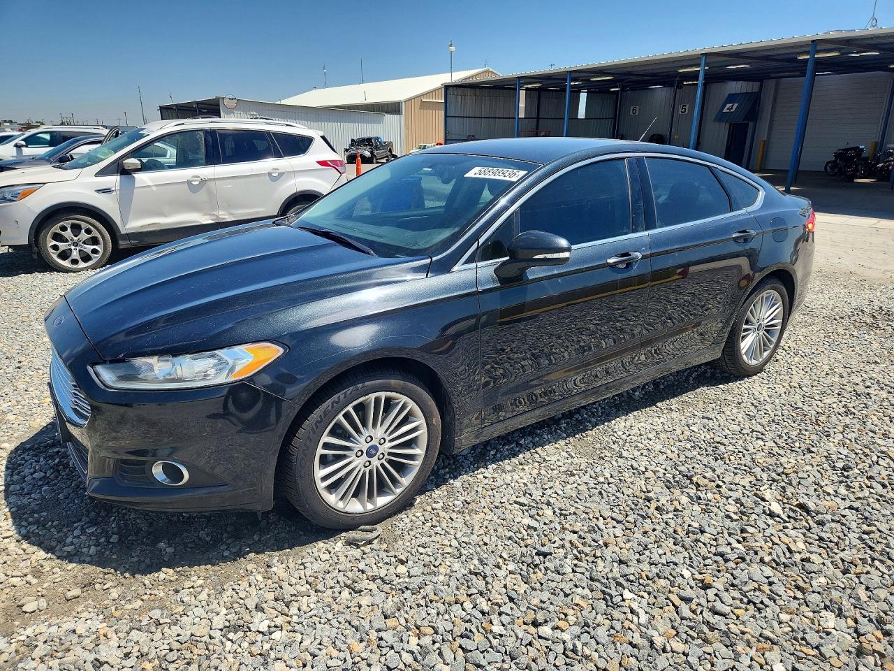 2015 Ford Fusion Se Черный vin: 3FA6P0HD4FR234735