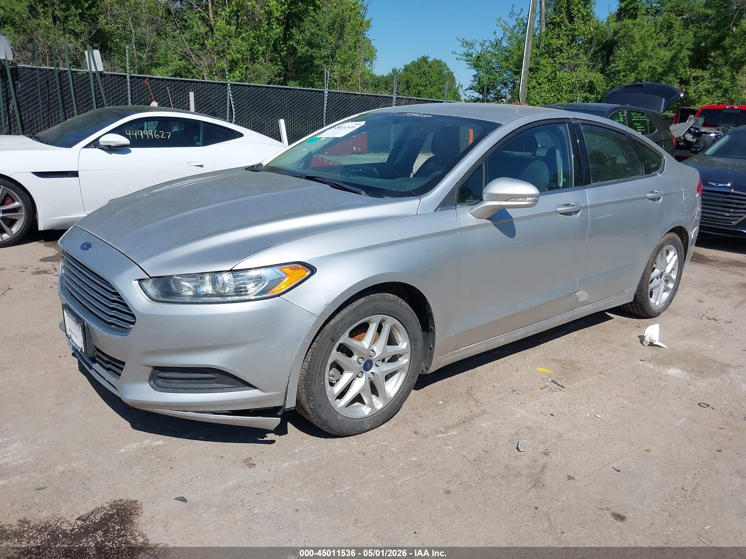 2015 Ford Fusion Se Gray vin: 3FA6P0HD4FR279402