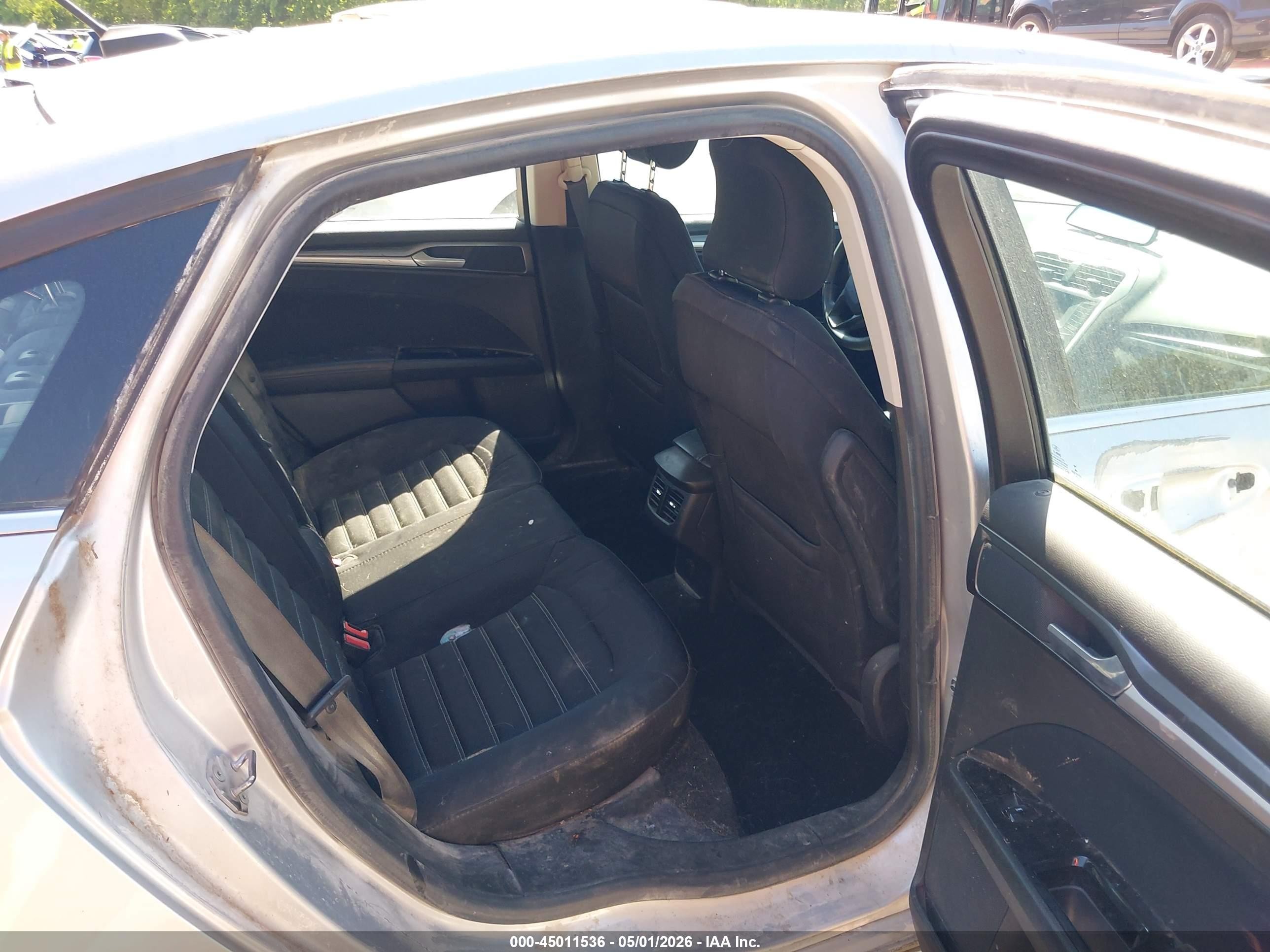 2015 Ford Fusion Se Gray vin: 3FA6P0HD4FR279402