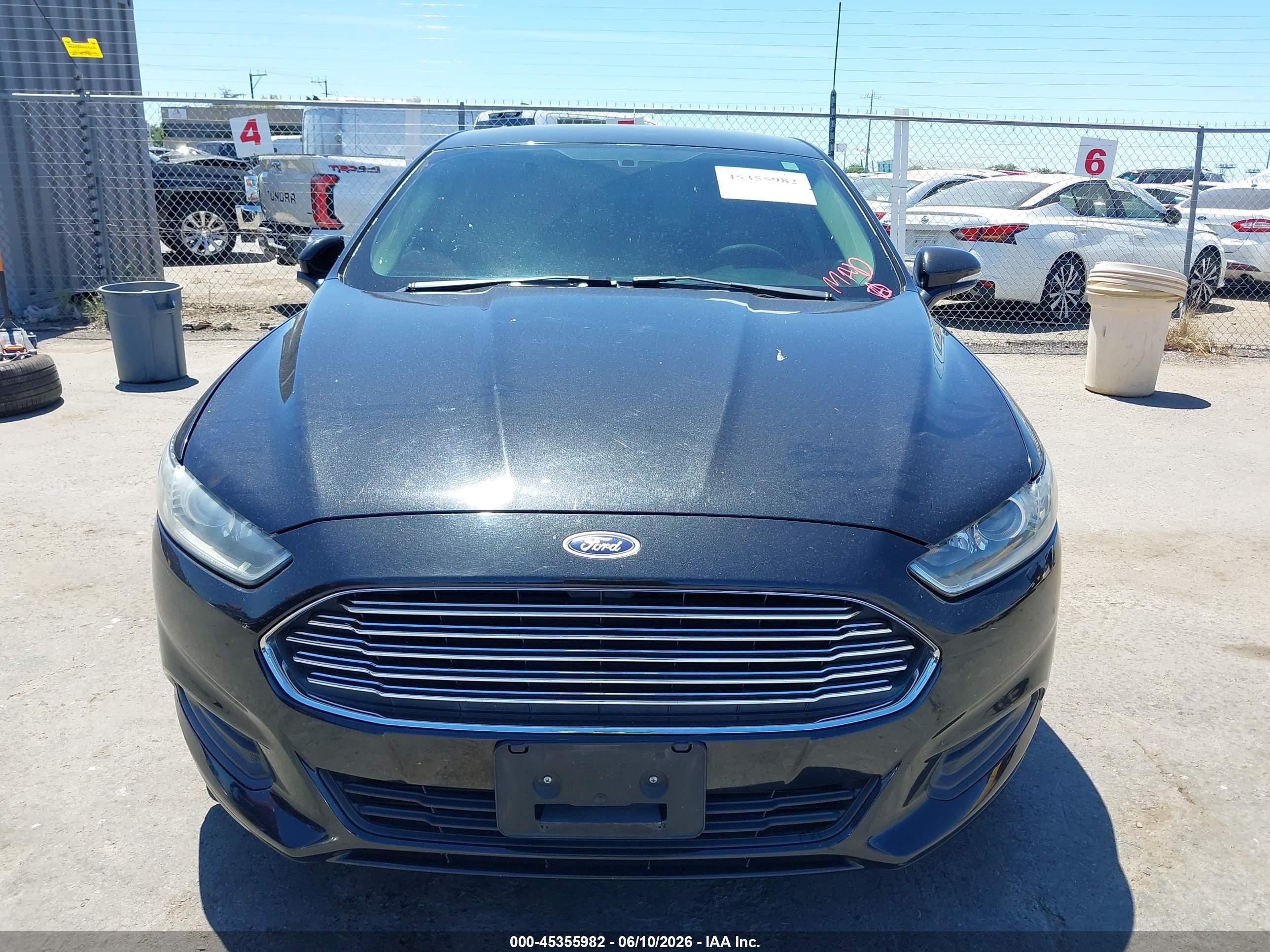 2015 Ford Fusion Se Black vin: 3FA6P0HD4FR281554
