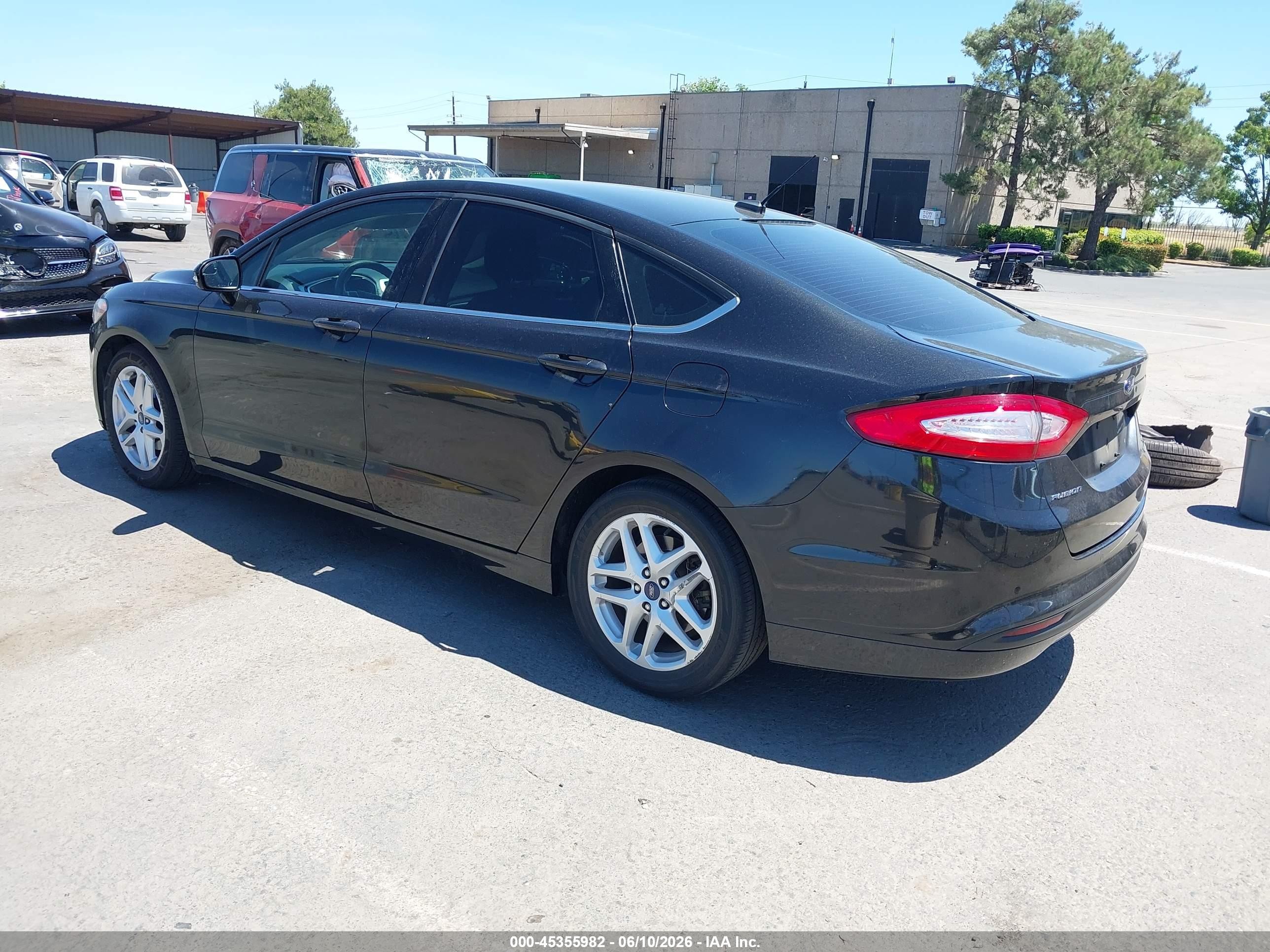 2015 Ford Fusion Se Black vin: 3FA6P0HD4FR281554