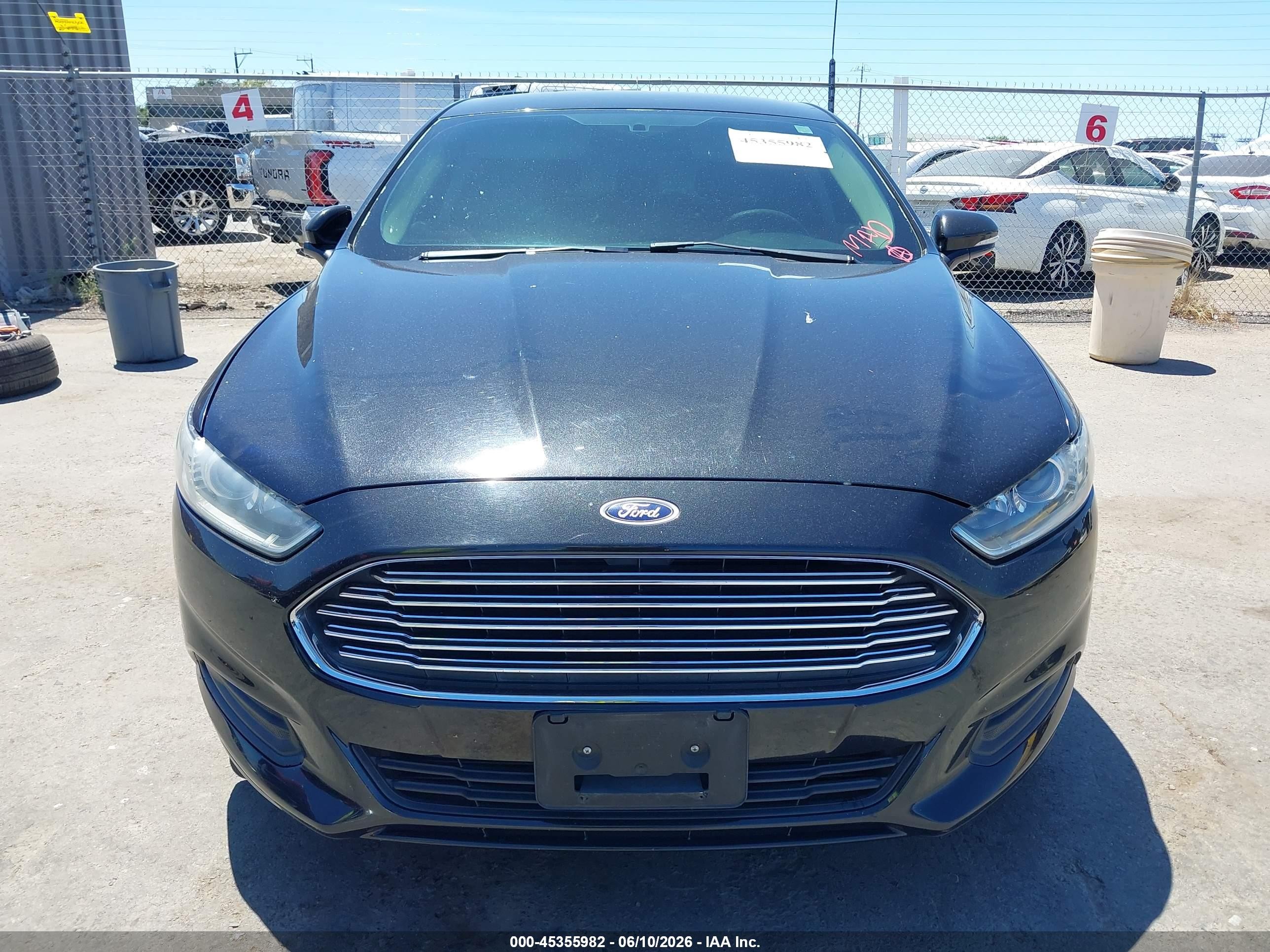 2015 Ford Fusion Se Black vin: 3FA6P0HD4FR281554
